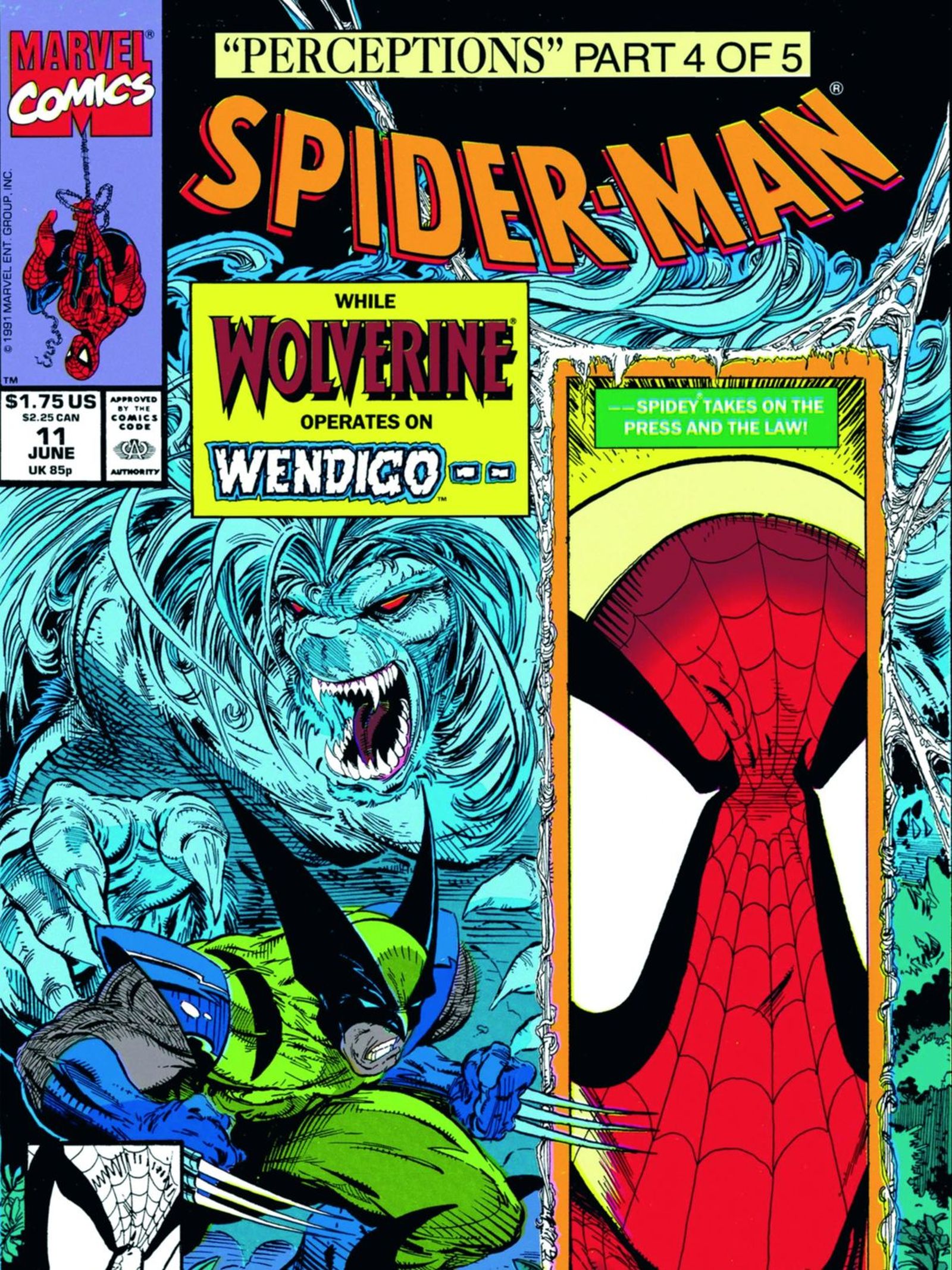 Portada de Spider-Man n.º 11.