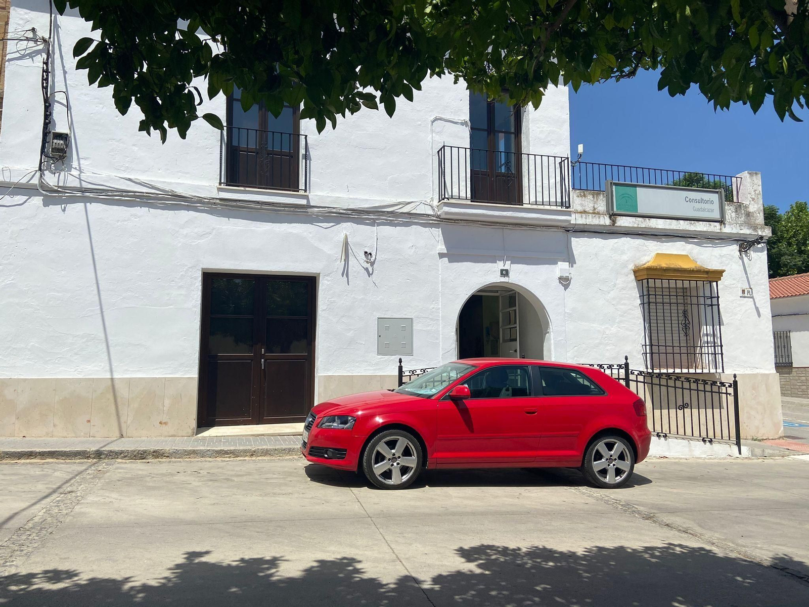 Centro de salud de Guadalcázar.