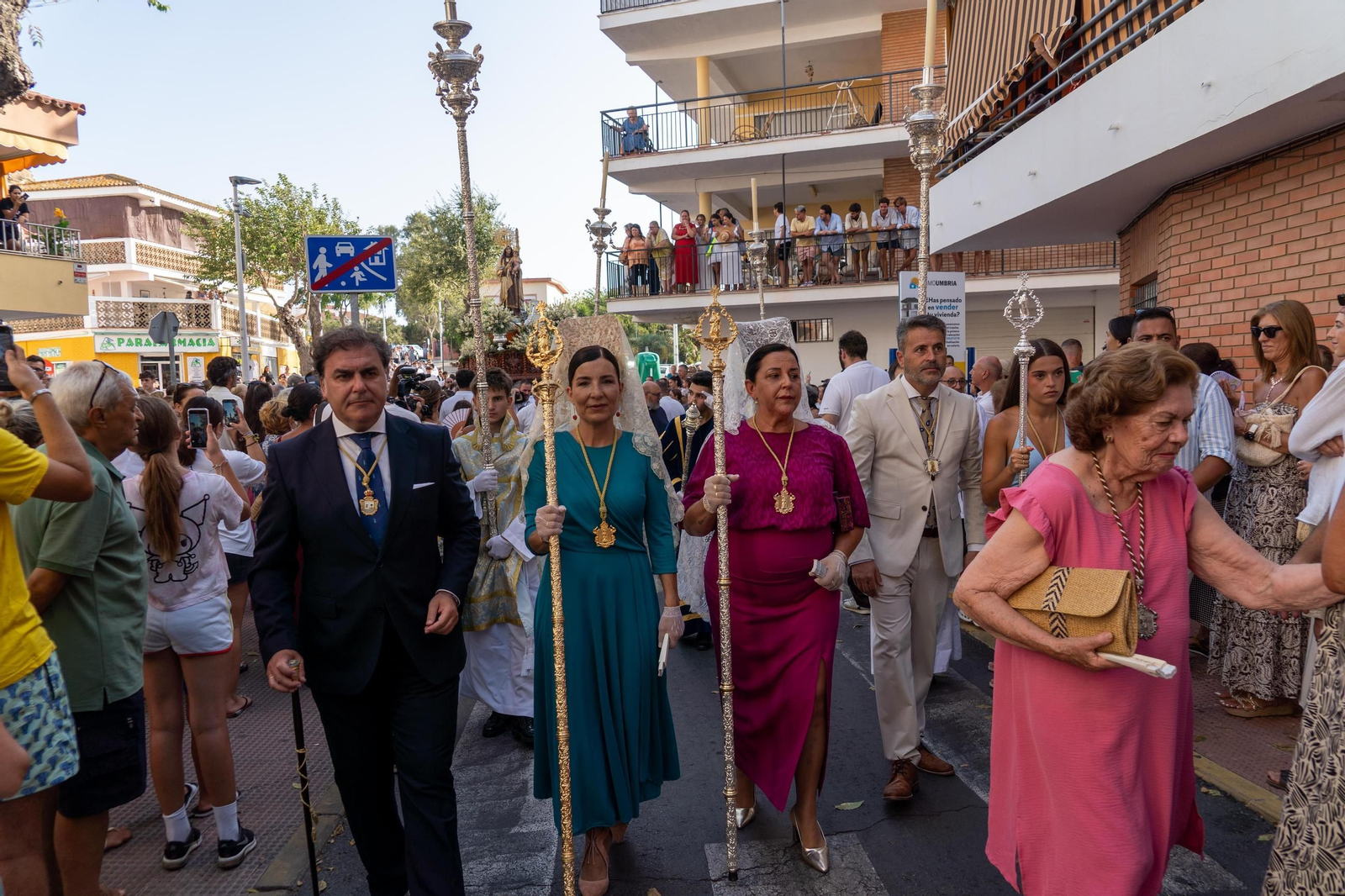 Imágenes de la Solemne Procesión marítima de la Virgen del Carmen en Punta Umbría