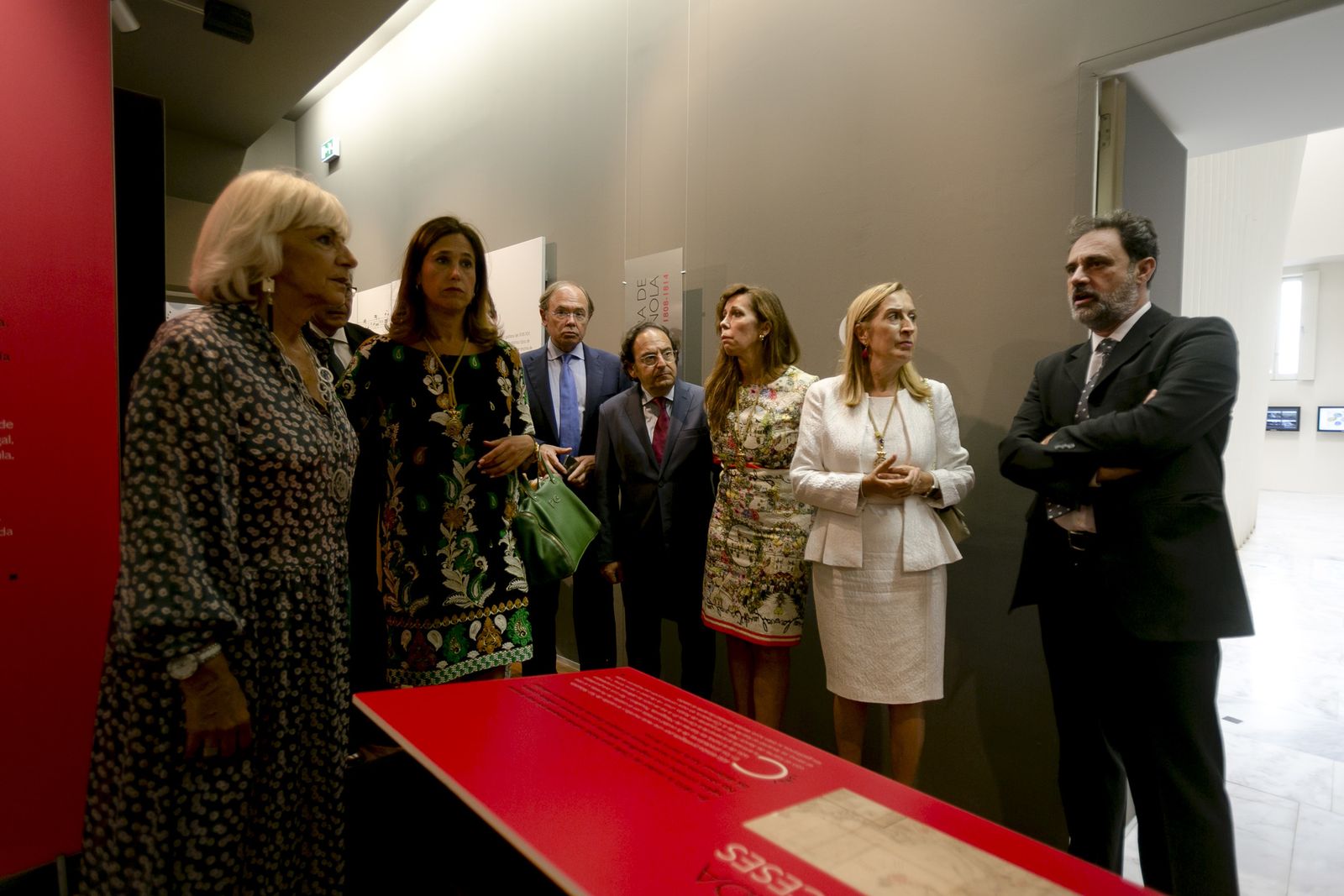 Tras el acto, las autoridades se acercaron a visitar el centro de Interpretación de la Constitución de 1812