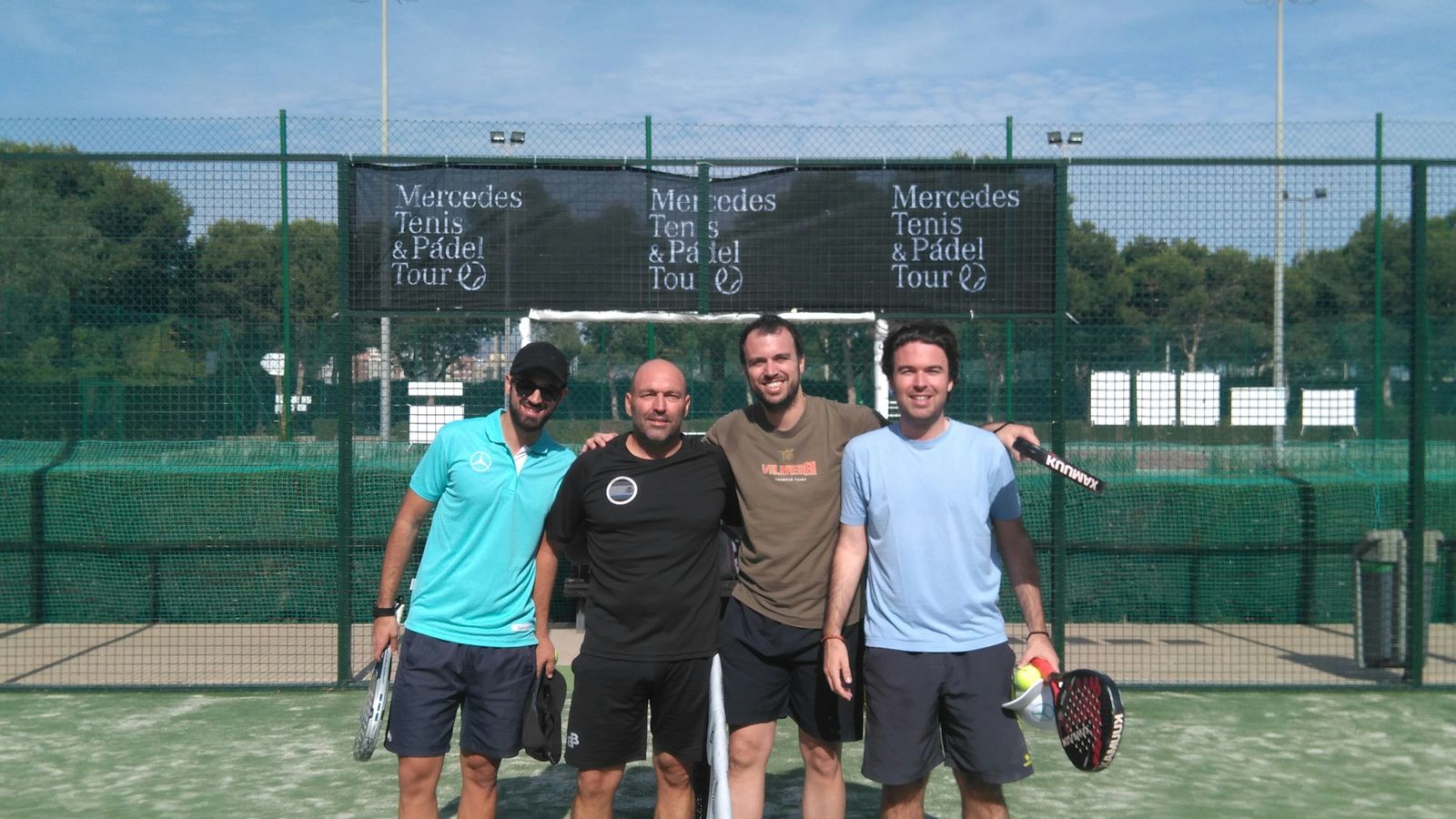 Dos de las parejas en liza