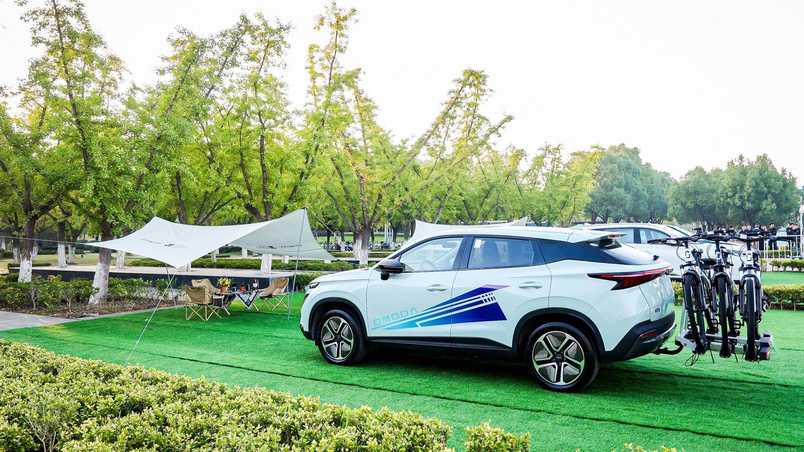 La potencia esperada para el motor de estos SUV eléctricos de origen chino es de 204 CV (150 kW).