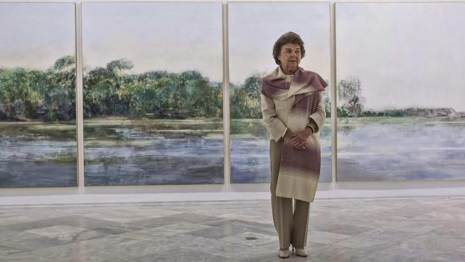 Carmen Laffón, en el CAAC en 2014.