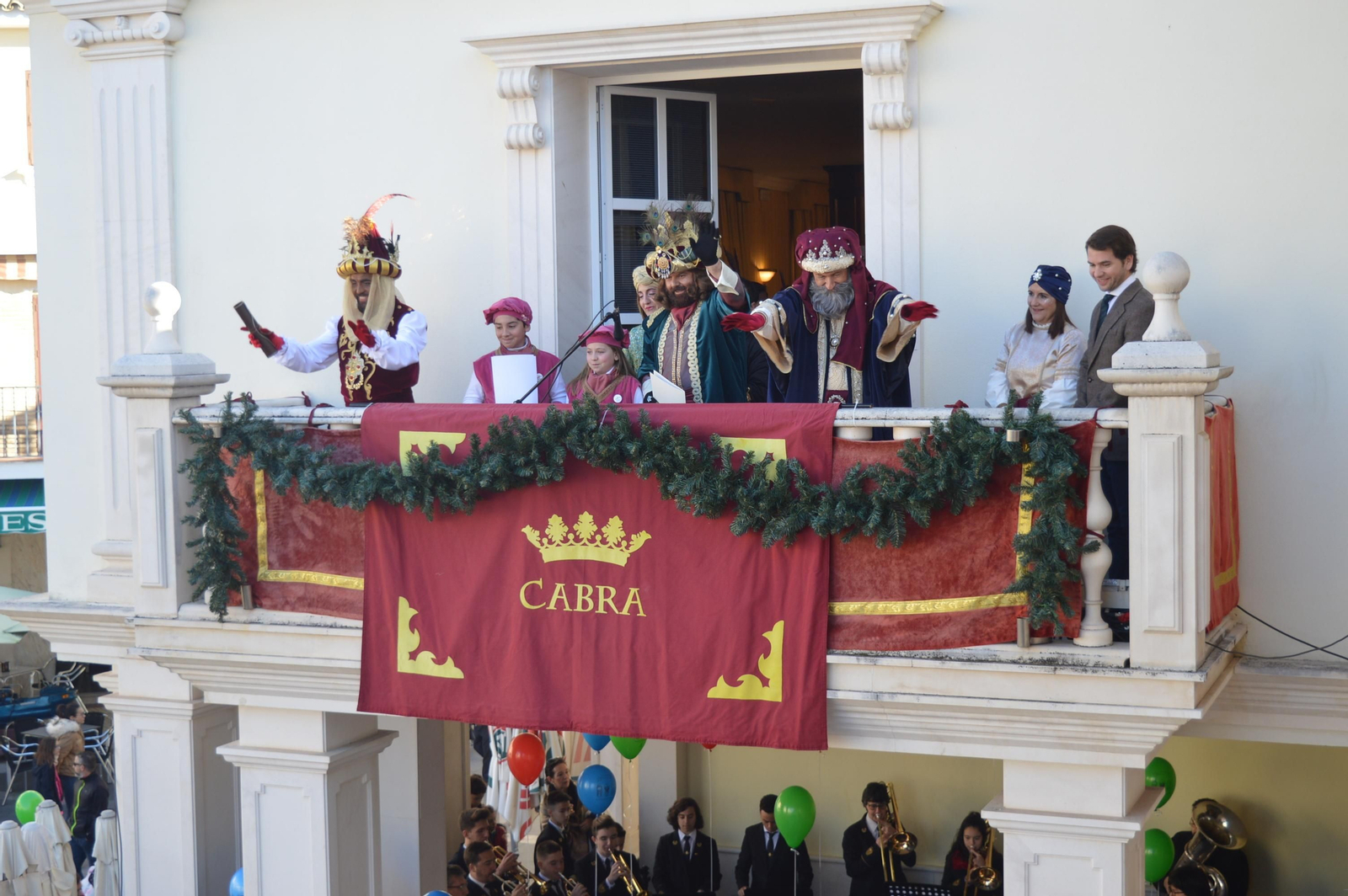 La visita de los Reyes Magos a la provincia