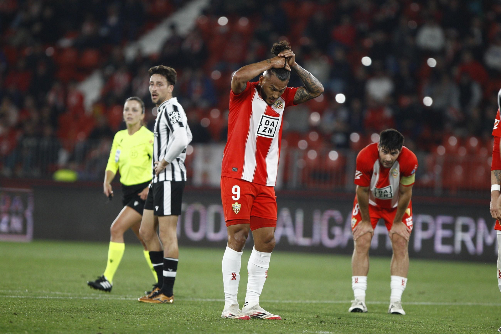 Las mejores imágenes del partido U.D. Almería-F.C. Cartagena
