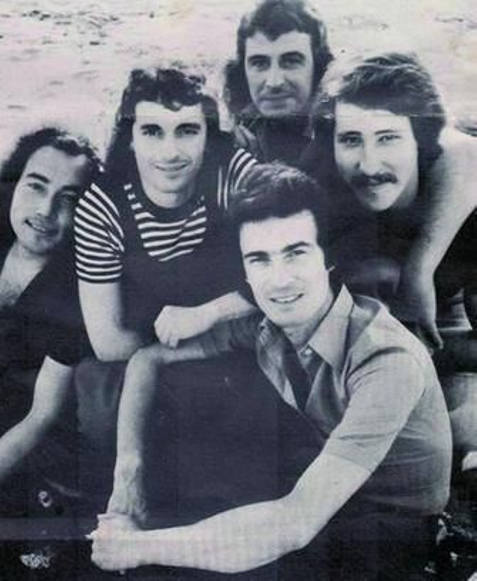 La formación de Los Puntos que triunfó en la década de los años 70.