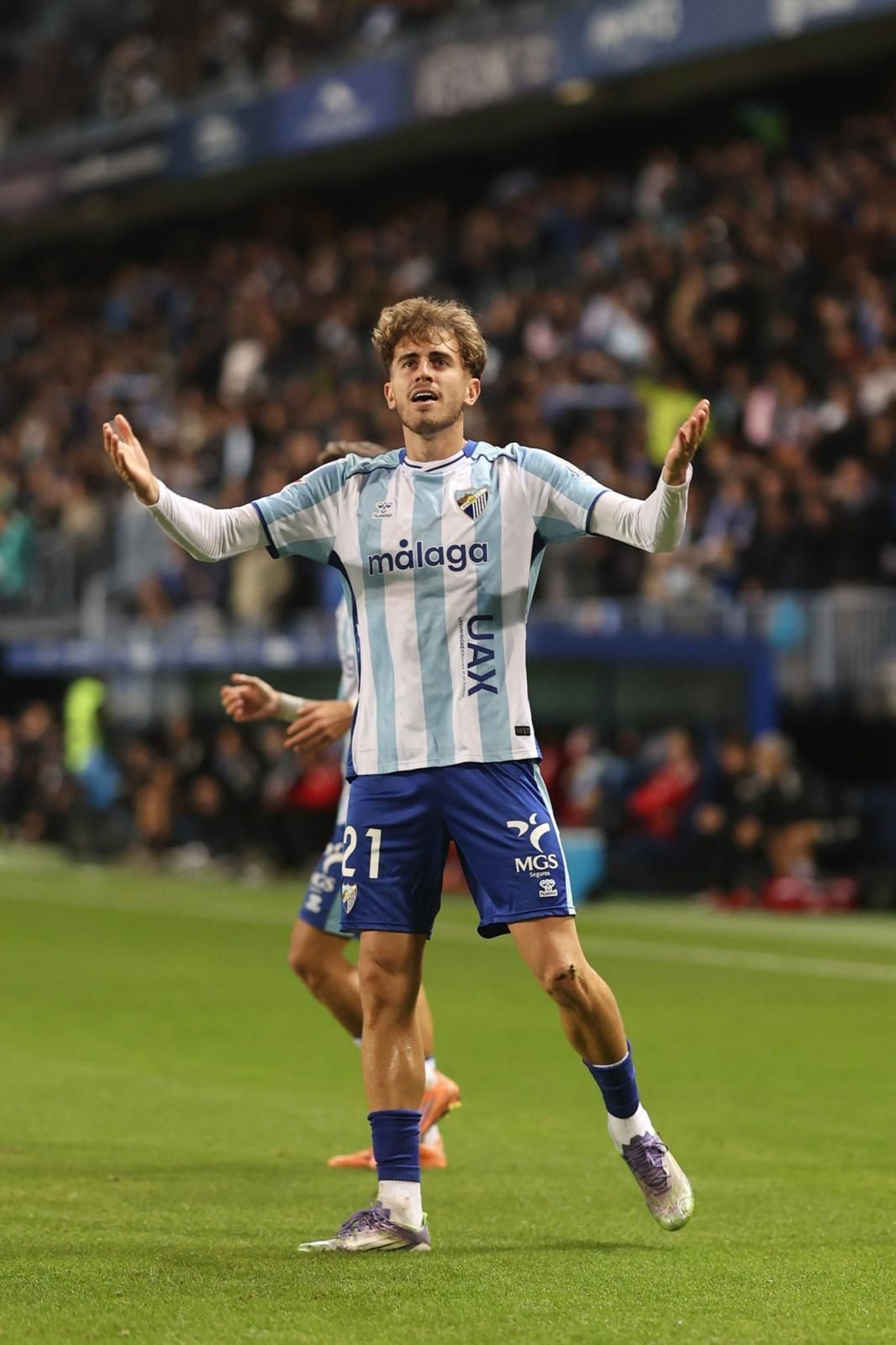 El Málaga CF-Mirandés, en fotos