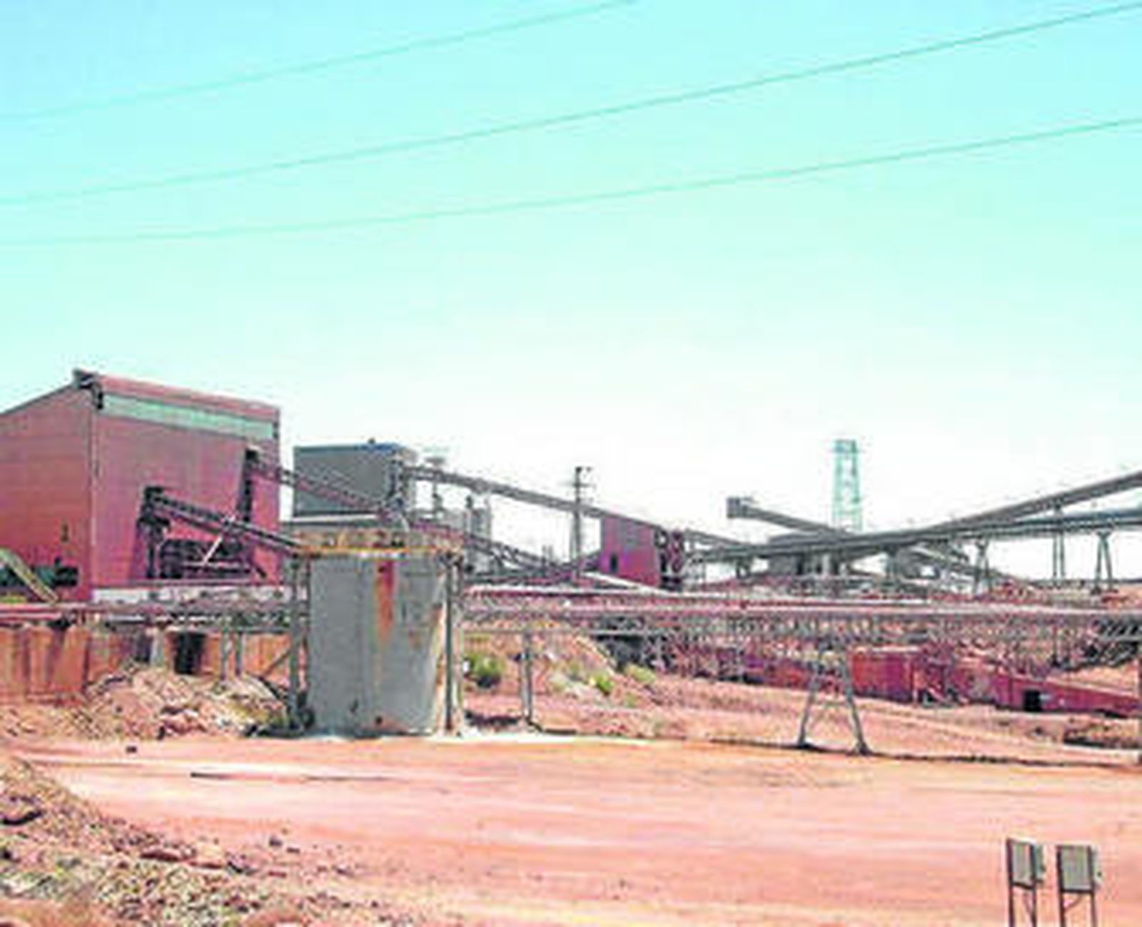 Instalaciones de la empresa EMED Tartessus, antes Mantesur.