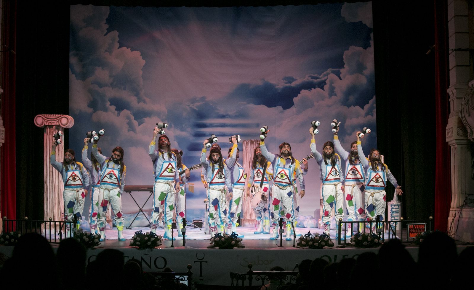 La murga 'Deja de pedir, que no soy Cofidís', de Punta Umbría