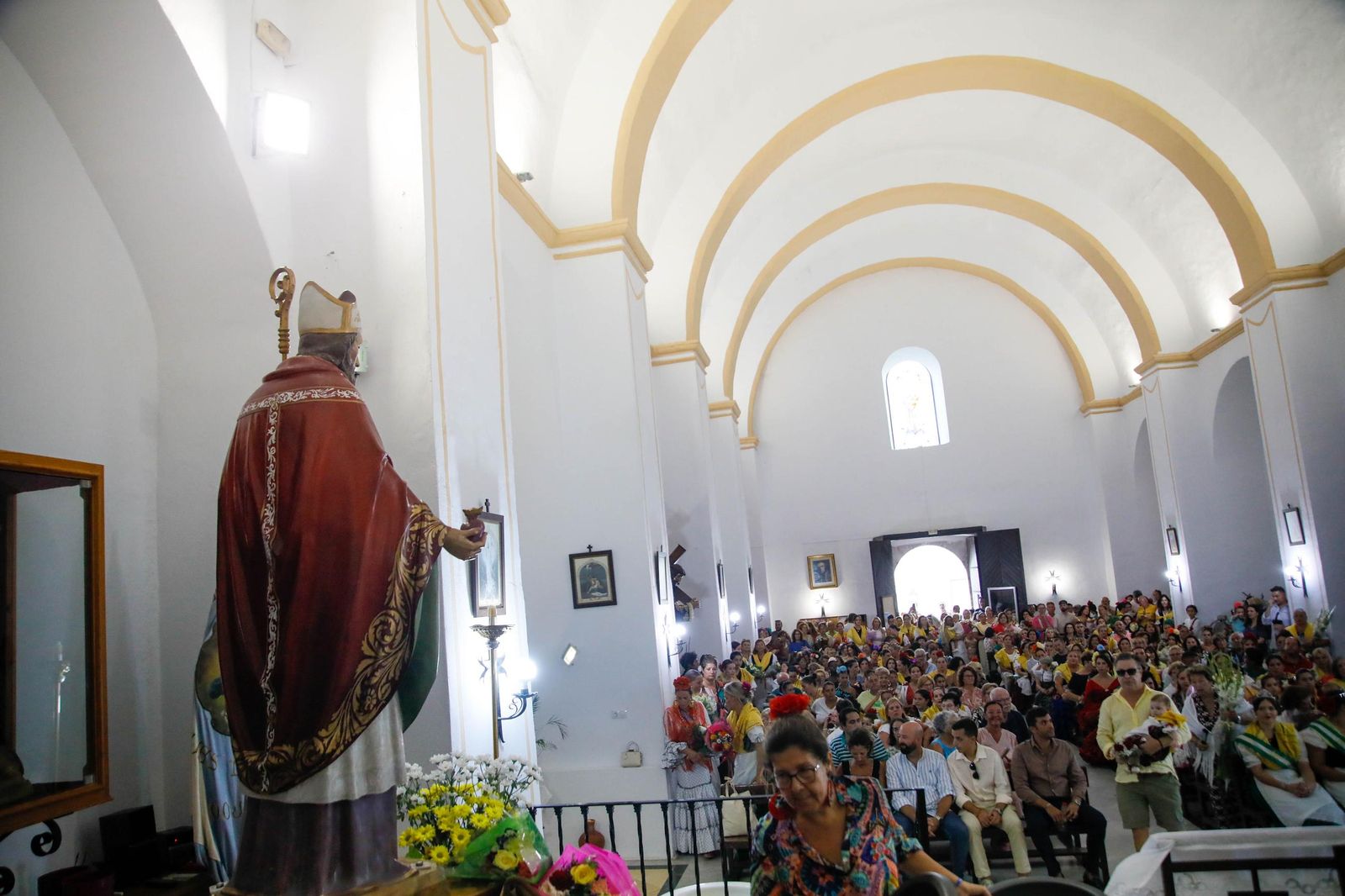 La Subida del Agua de las fiestas de Mojácar, en imágenes