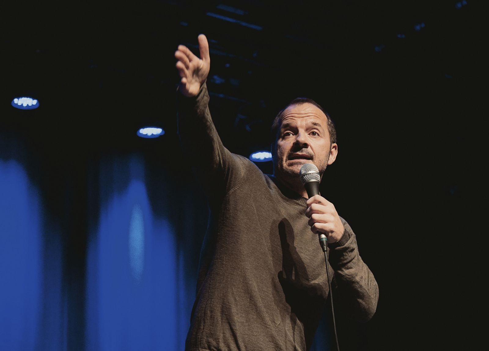 Ángel Martín, cómico y guionista español.