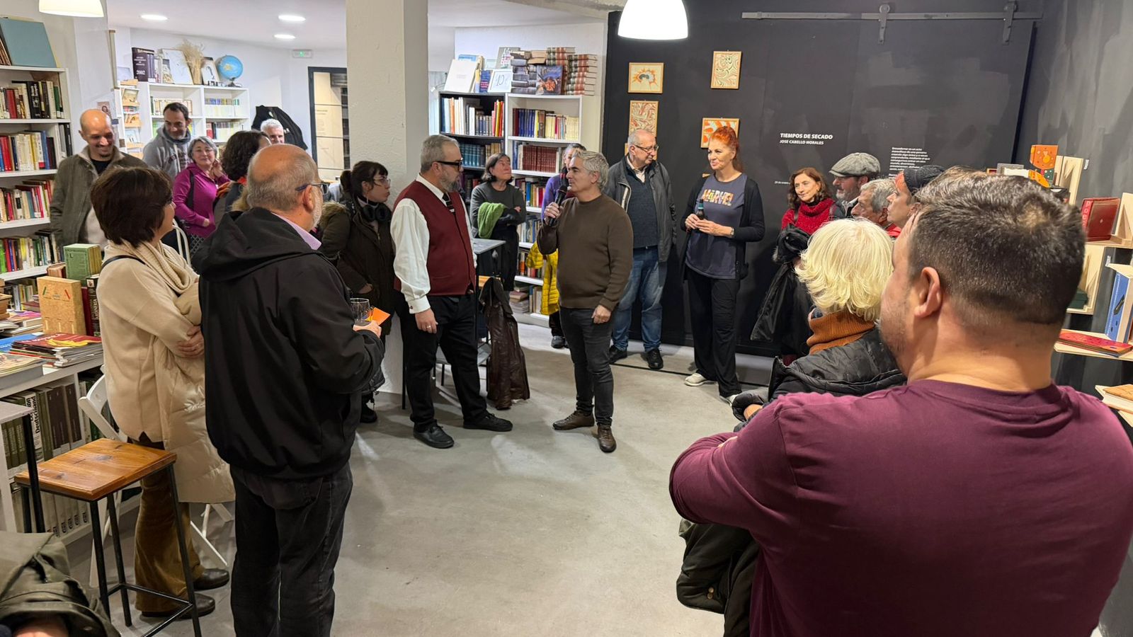 Inauguración de la exposición Tiempos de Secado en La Inaudita