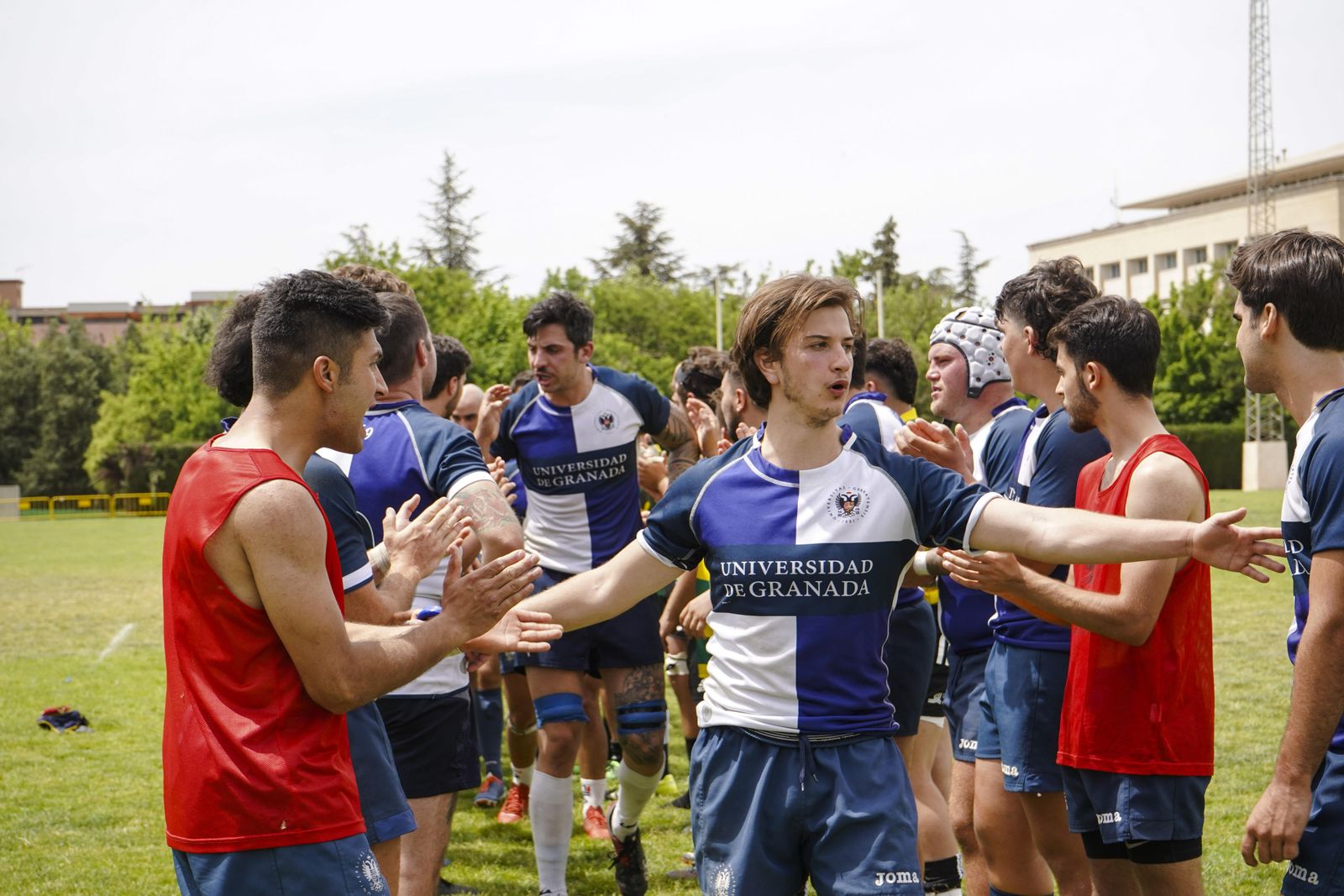 Las mejores fotos del partido del ascenso a División de Honor B de rugby entre Universidad de Granada y Portuense