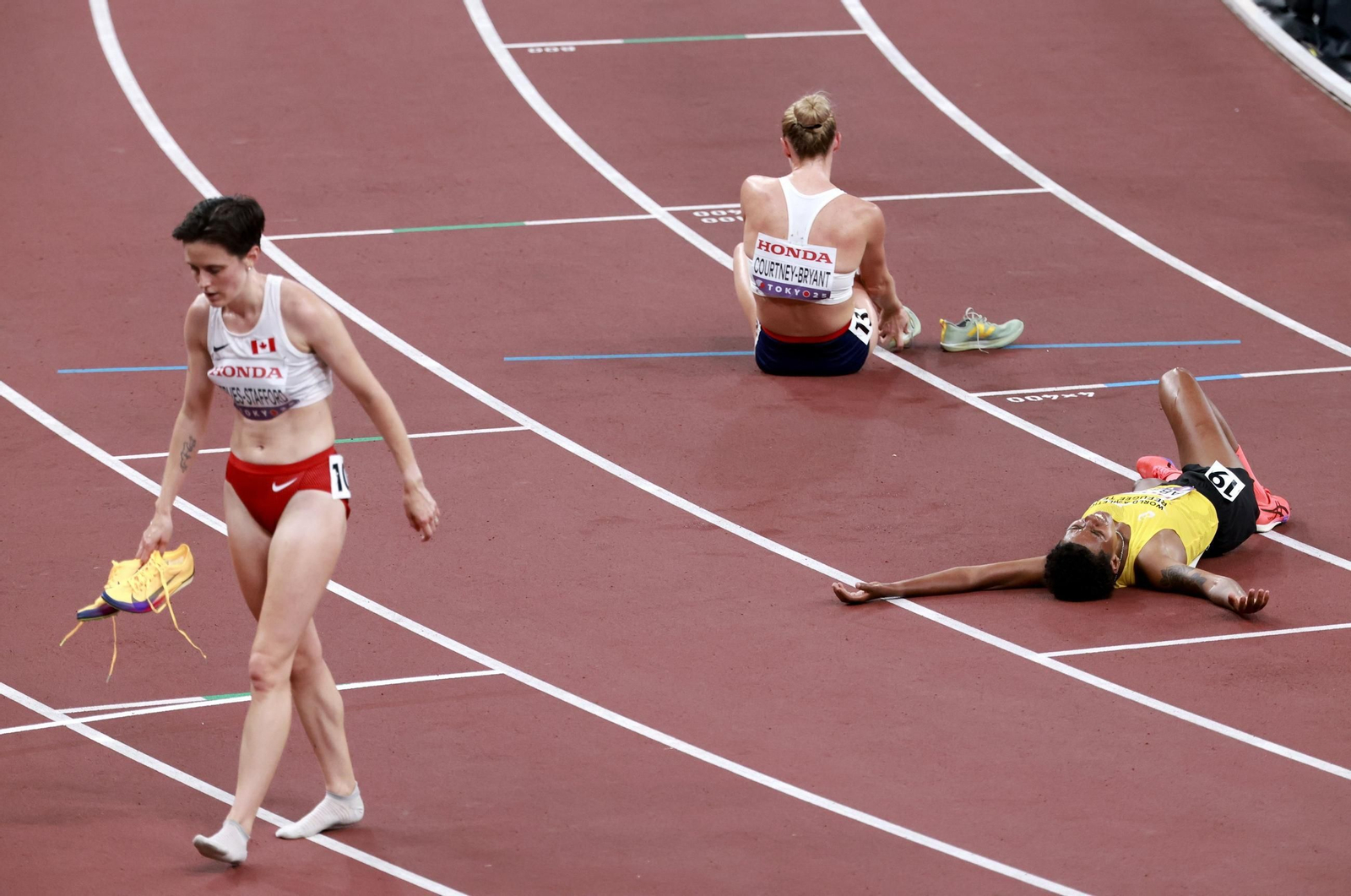 Las fotos del prometedor triunfo de Attaoui y del resto de la jornada del Mundial de Atletismo