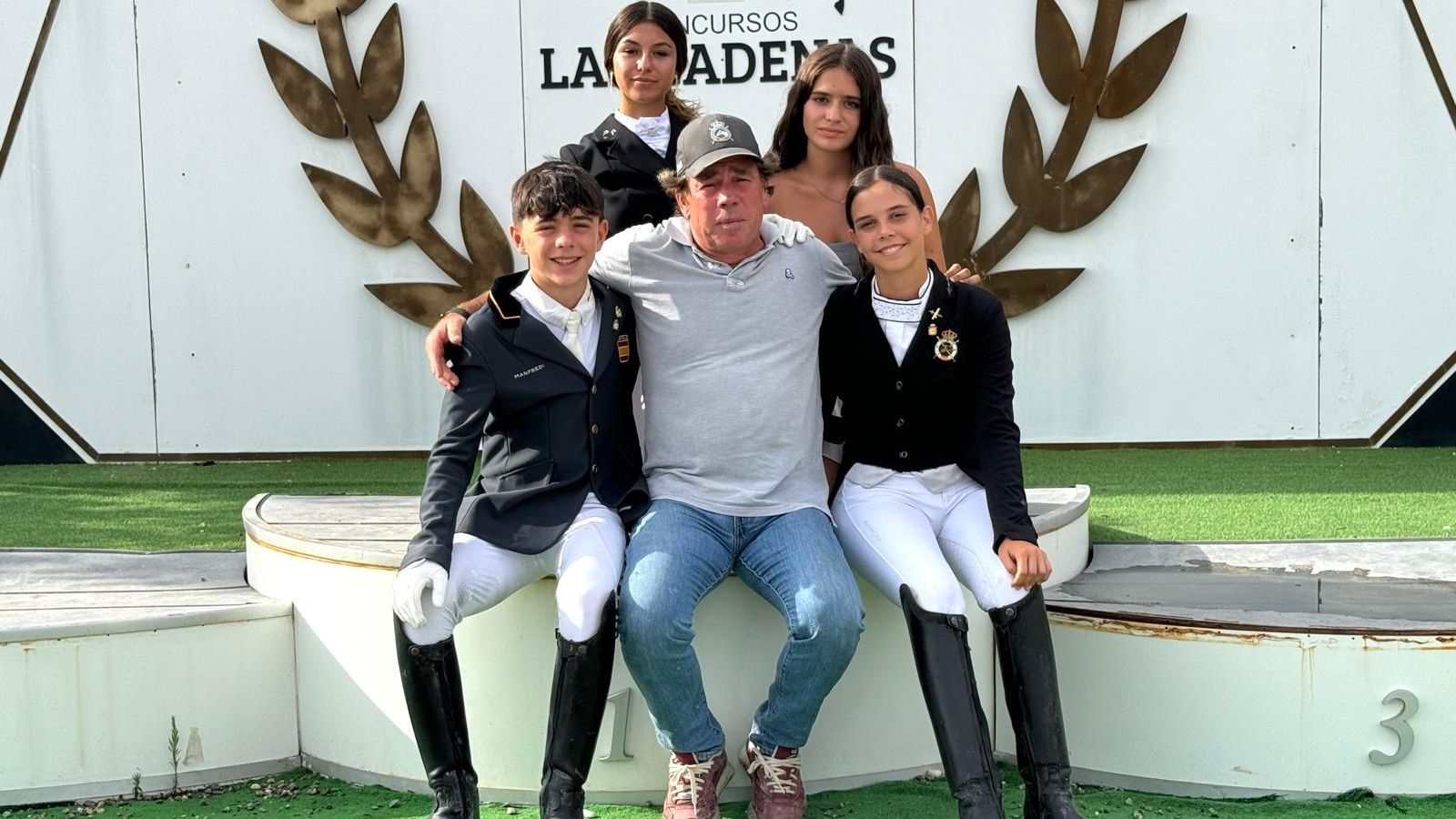 La representación del Dressage en el Campeonato de España para menores, en Madrid