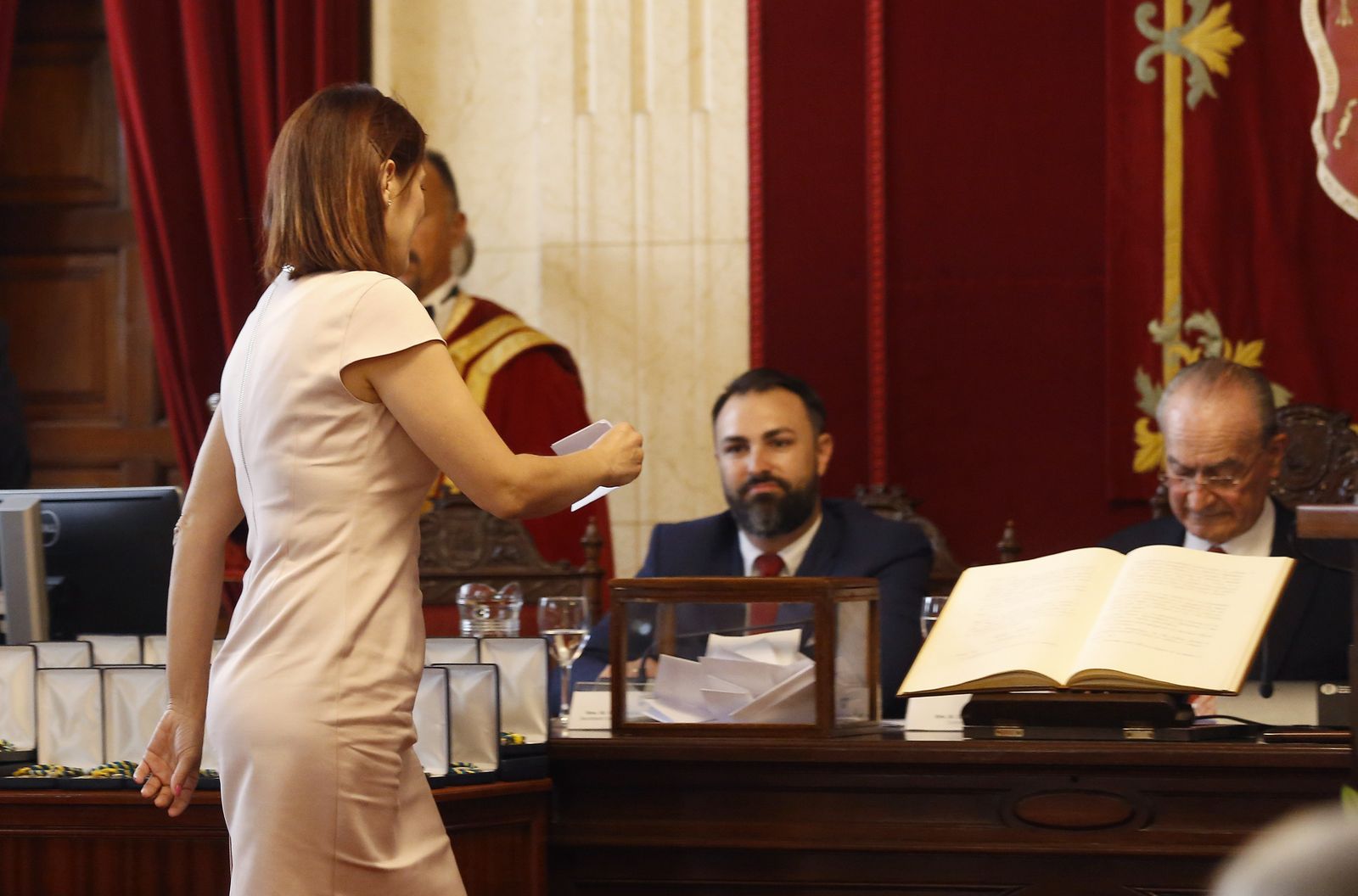 Las fotos de la constitución del Ayuntamiento de Málaga