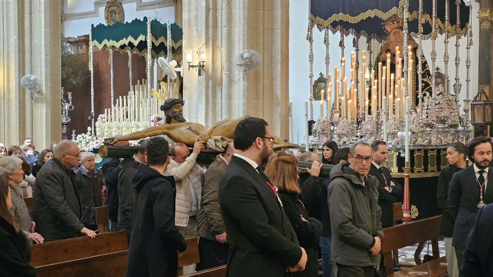 Fotos del Viernes Santo en Tarifa: Siete Palabras.
