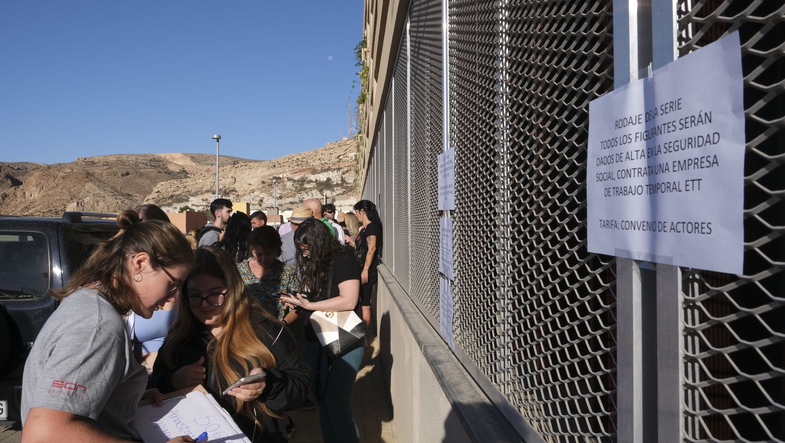 Imágenes del casting para la serie El Romancero