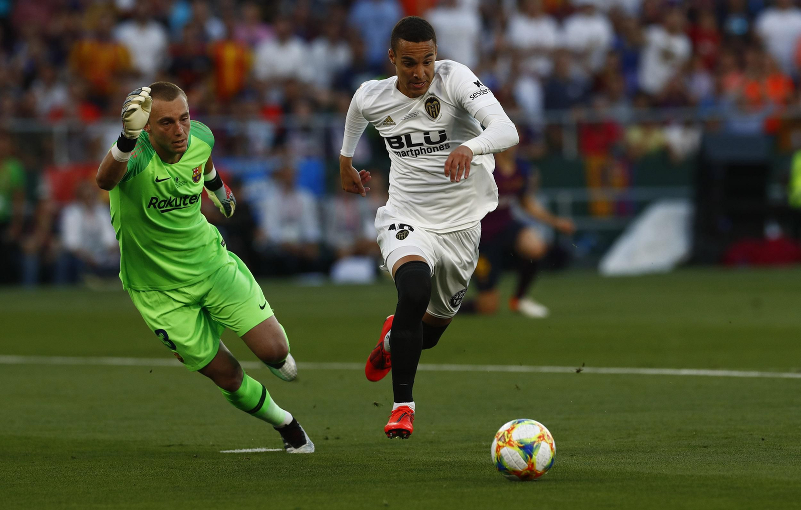 Las fotos de la final de la Copa del Rey entre el Barcelona y el Valencia en el Benito Villamarín