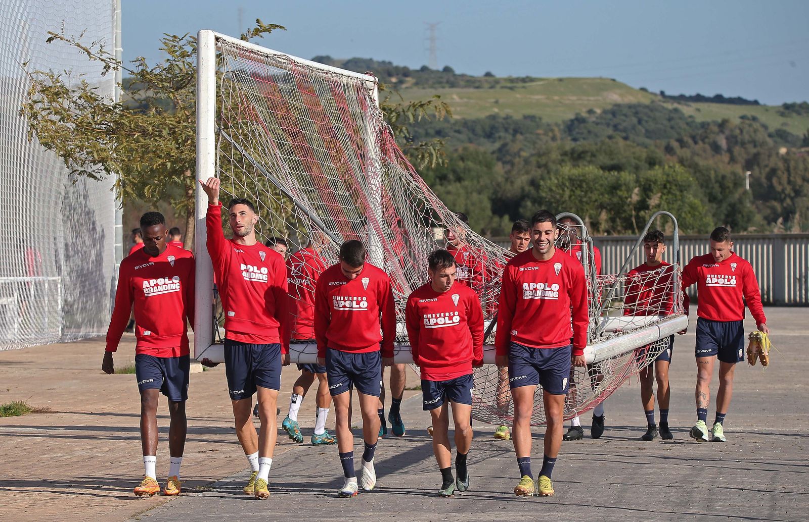 Fotos del entrenamiento del Algeciras CF previo al partido contra el Talavera
