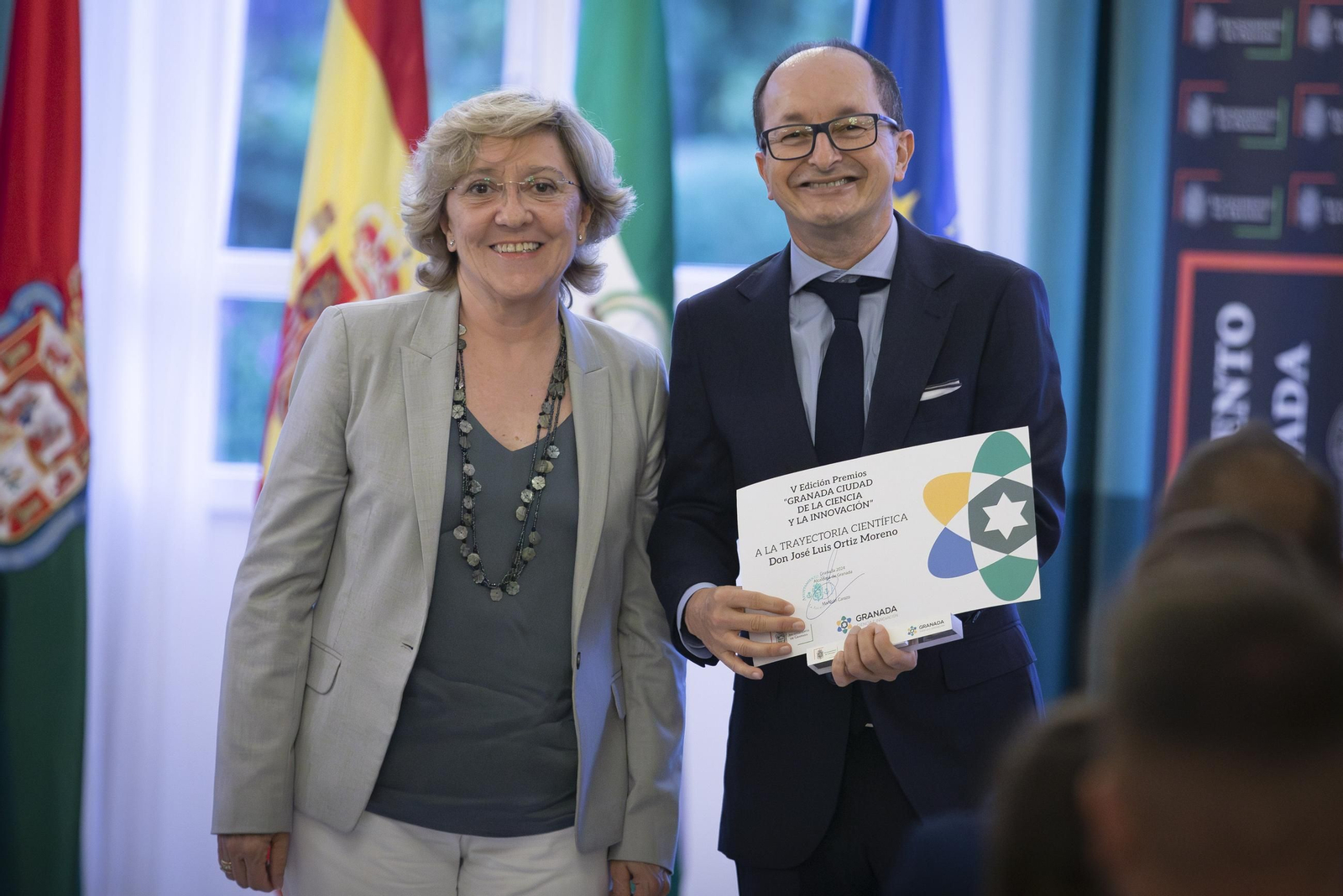 Todas las imágenes de la entrega de premios de la Ciencia y la Innovación en Granada