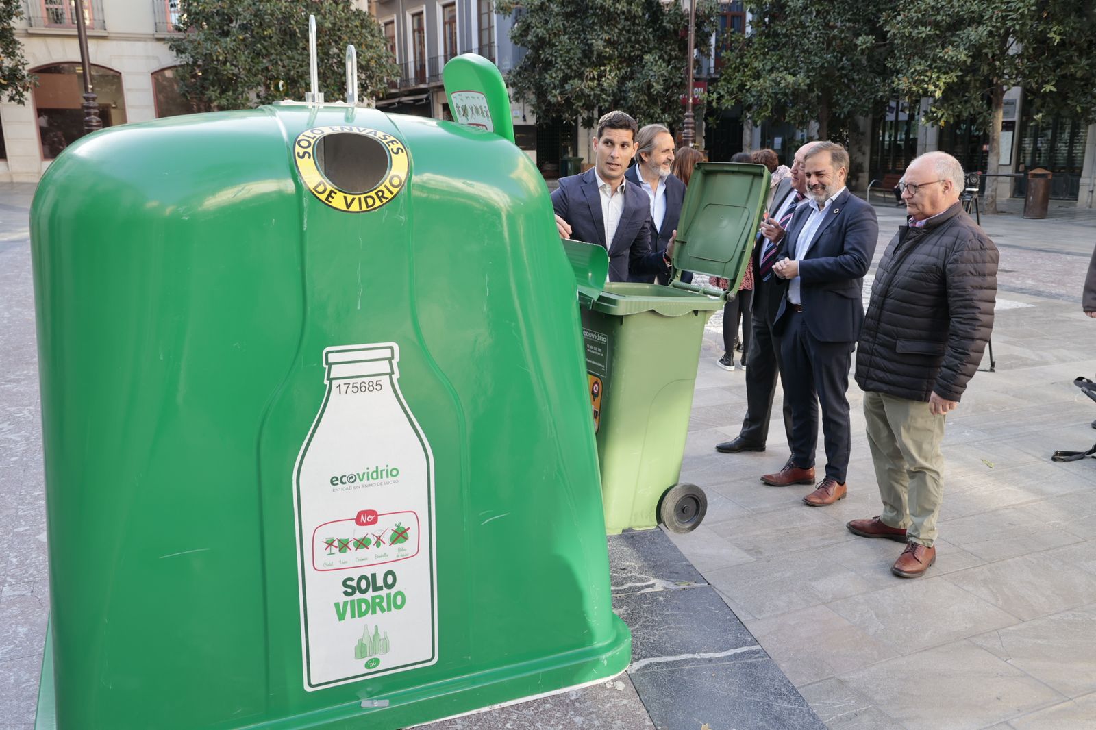 Imagen de la iniciativa puesta en marcha por el Ayuntamiento de Granada