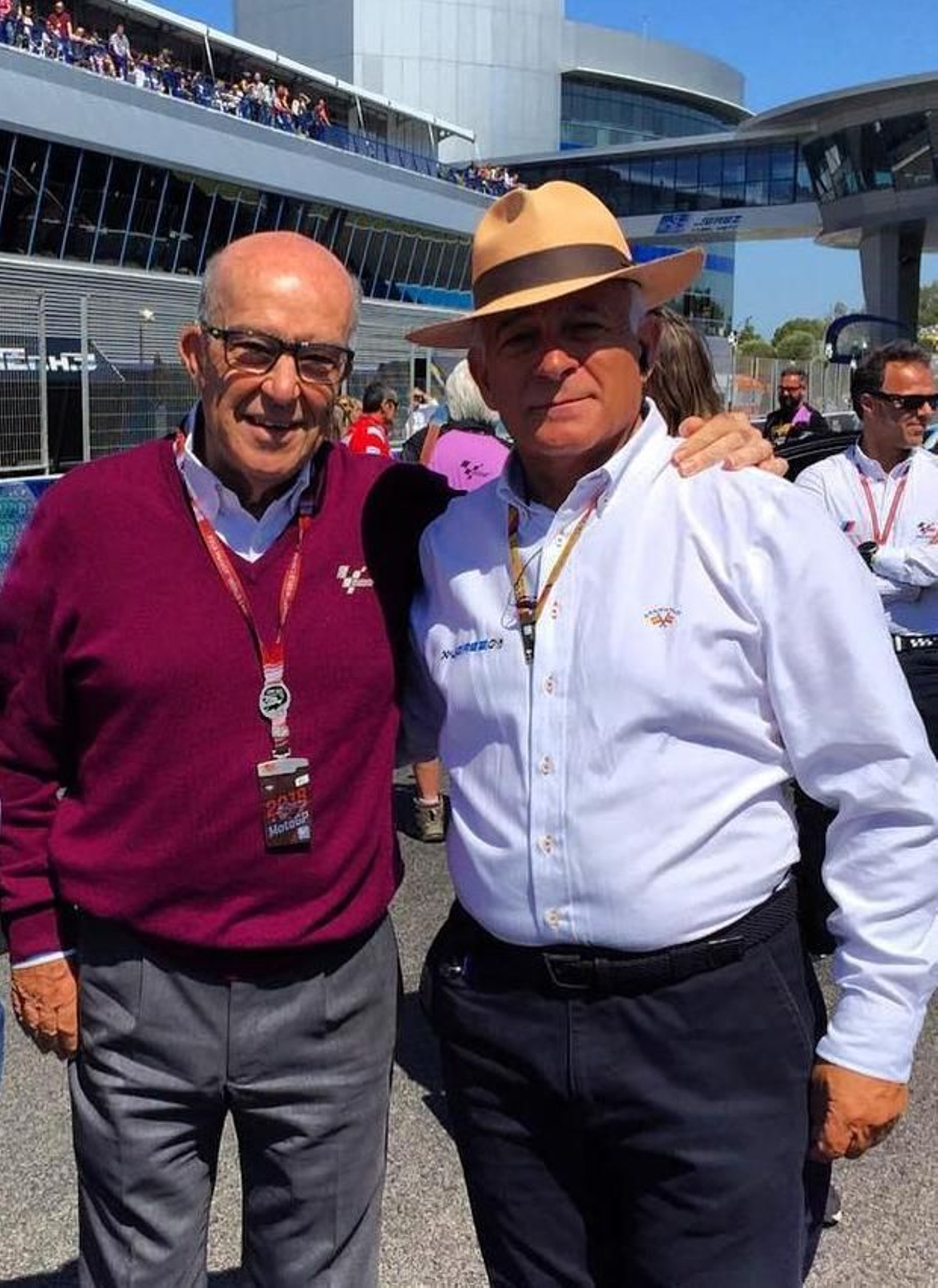 Carmelo Ezpeleta y Pablo Fernández.