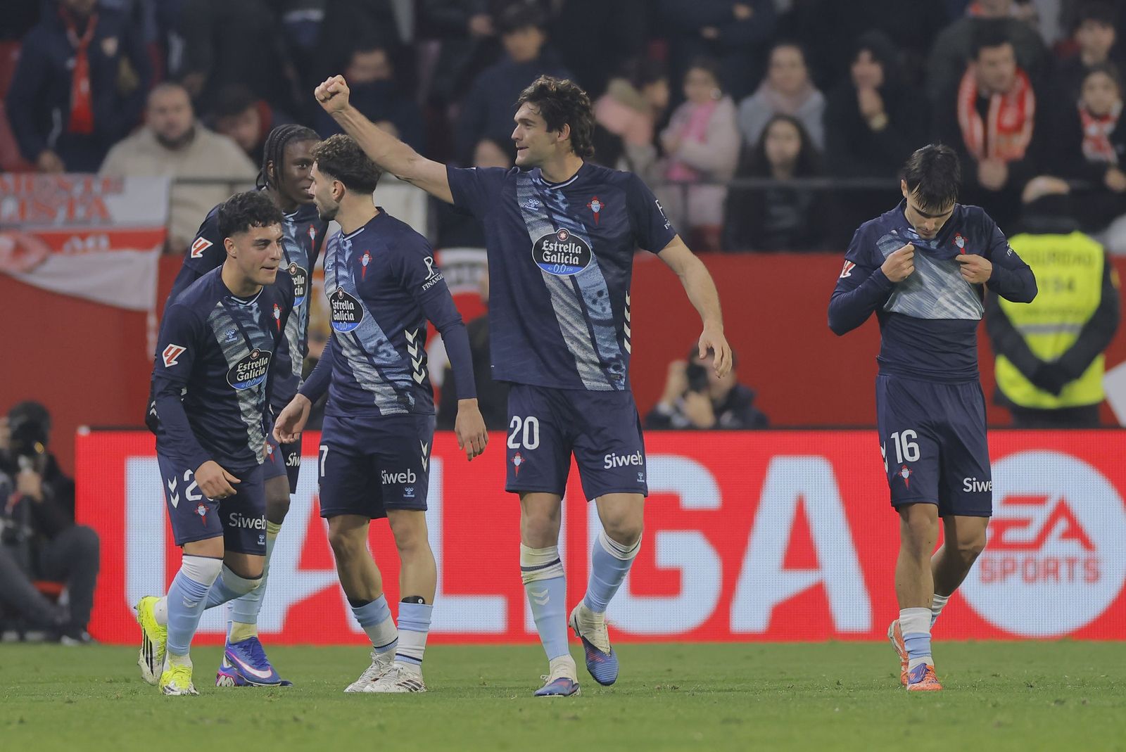 Las fotos del Sevilla - Celta