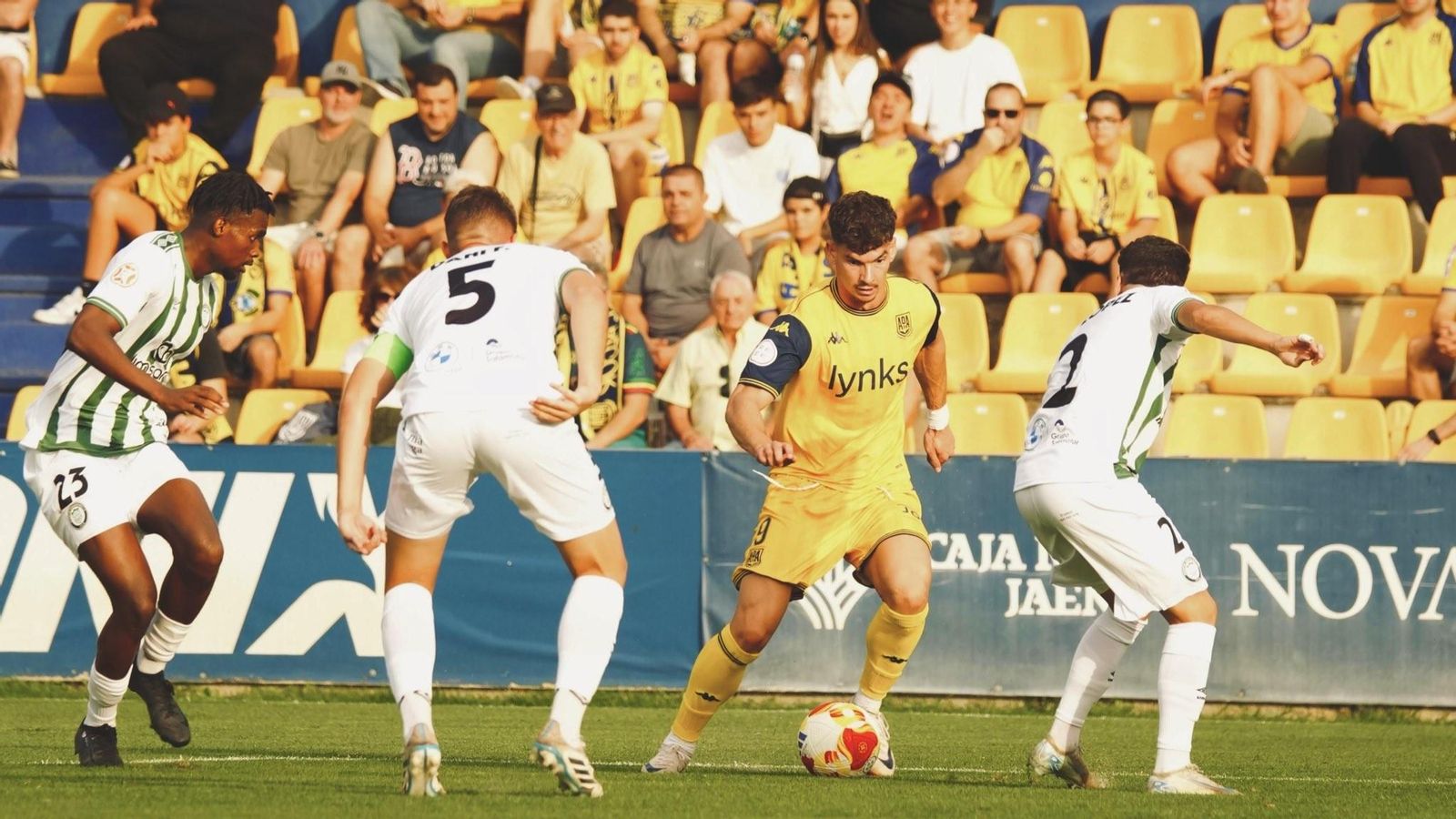 Mariano Carmona, en el partido del Alcorcón ante el Juventud Torremolinos.