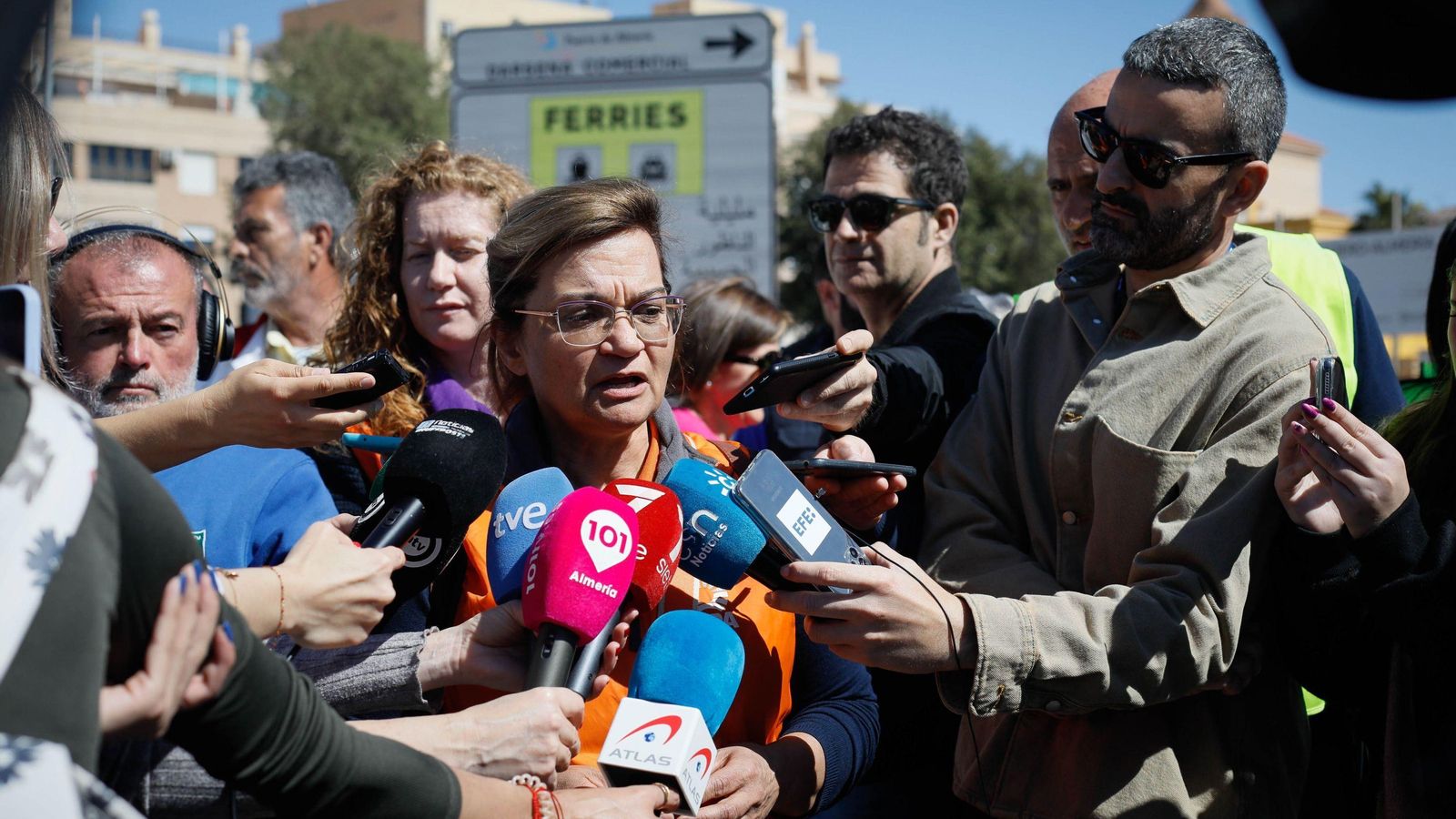 Francisca Iglesias, líder de UPA en Almería.