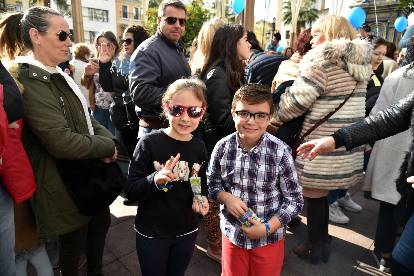 Homenaje al Reloj de la Palma y campanadas Infantiles