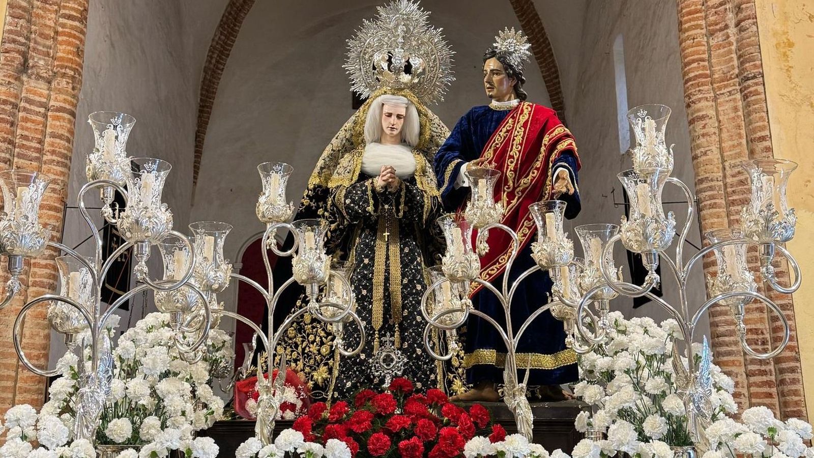 Nuestra Señora del Rosario y San Juan Evangelista, de Cortegana