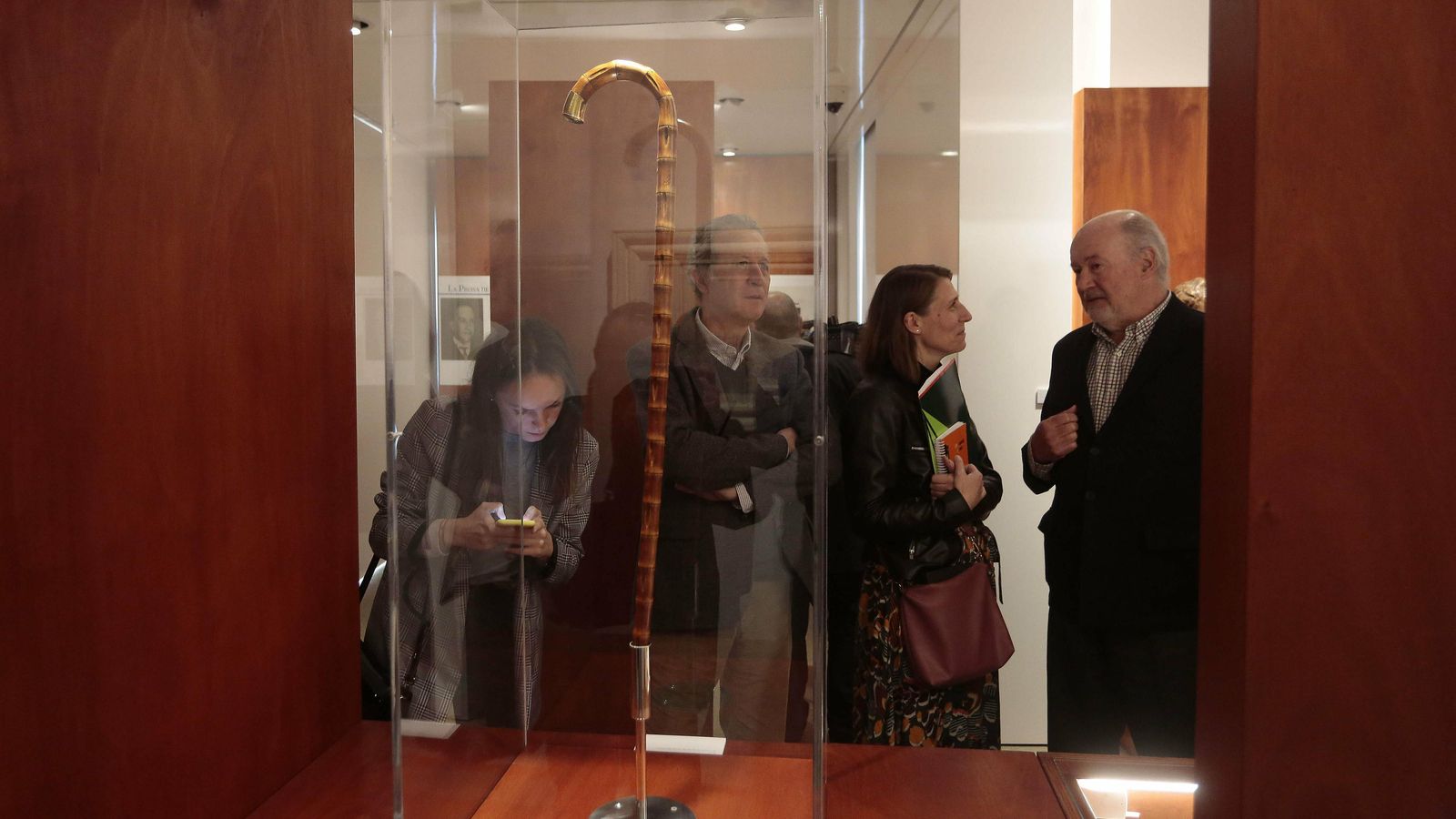 El bastón de Antonio Machado.