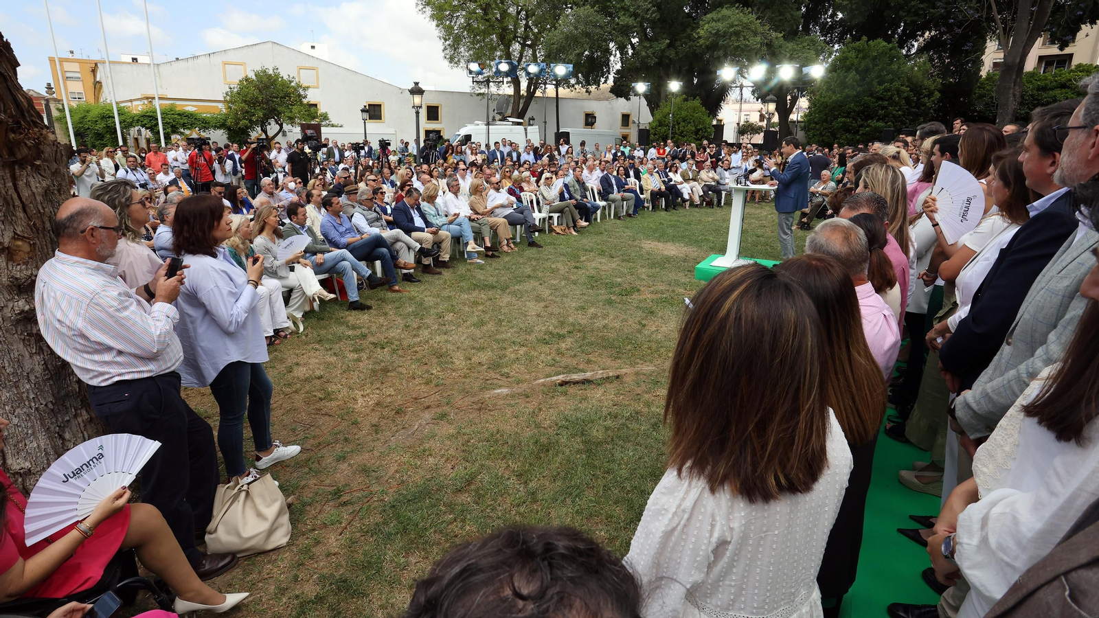 Juanma Moreno en Jerez