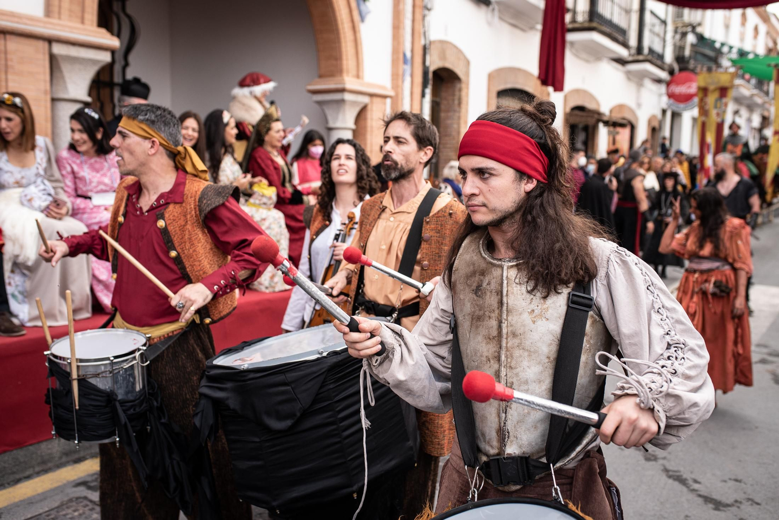 Imágenes del desfile de la Feria del Descubrimiento de Palos de la Frontera
