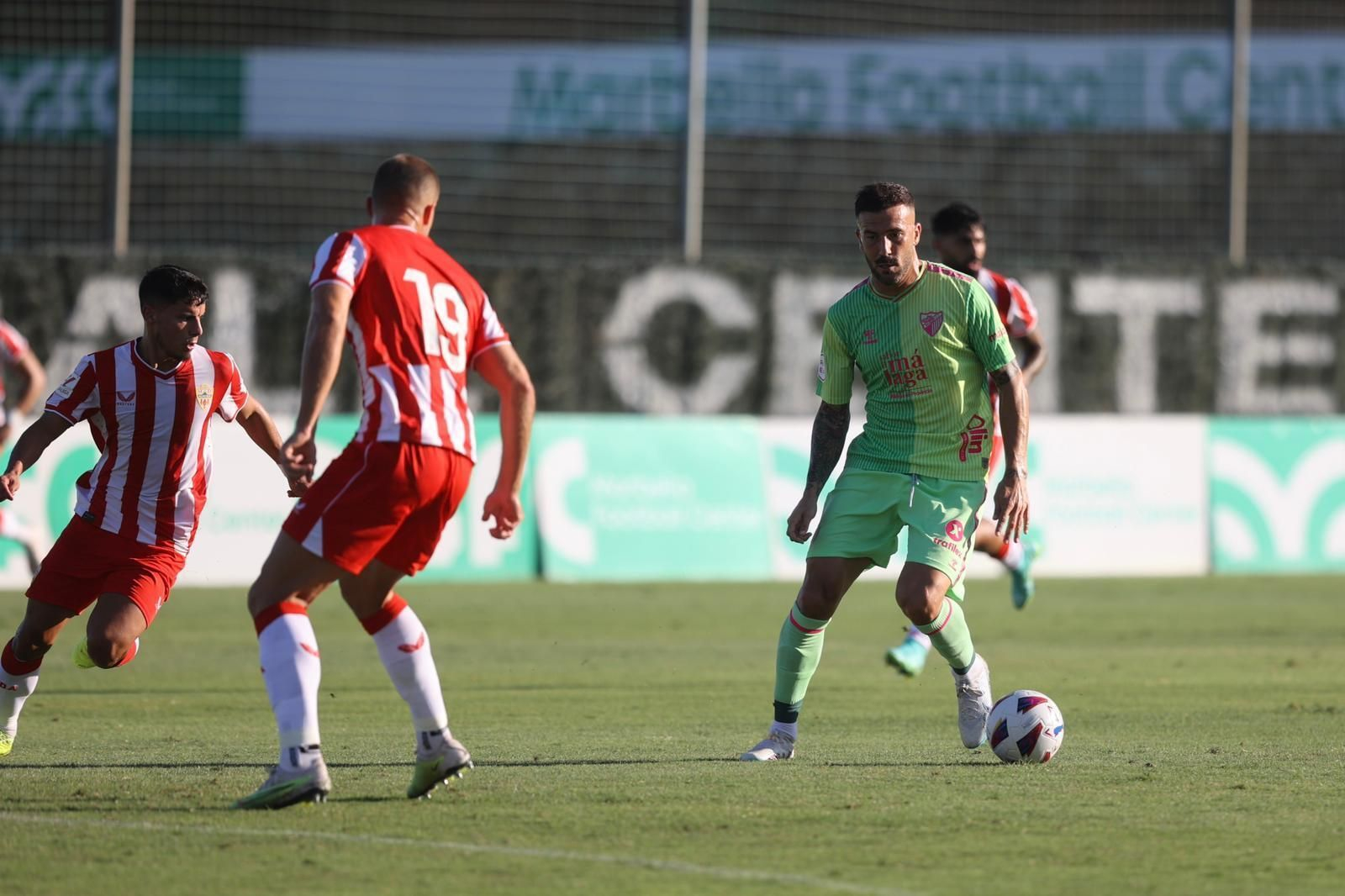 El Málaga CF - UD Almería, en fotos