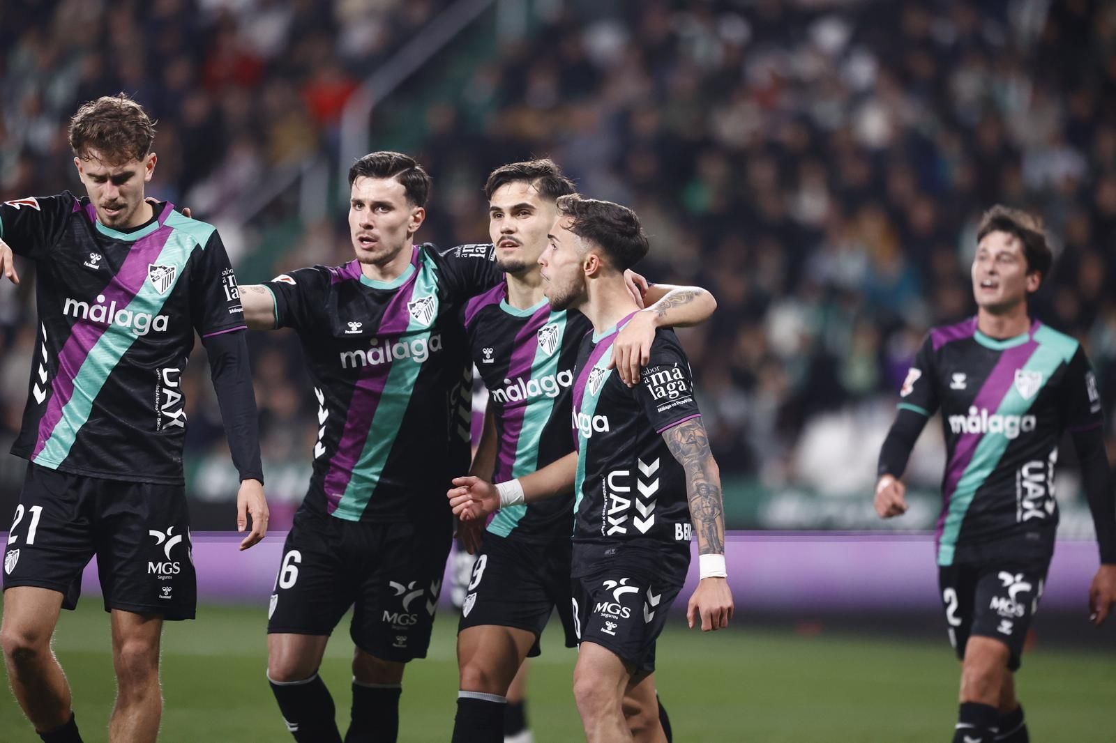 El Córdoba-Málaga CF, en fotos