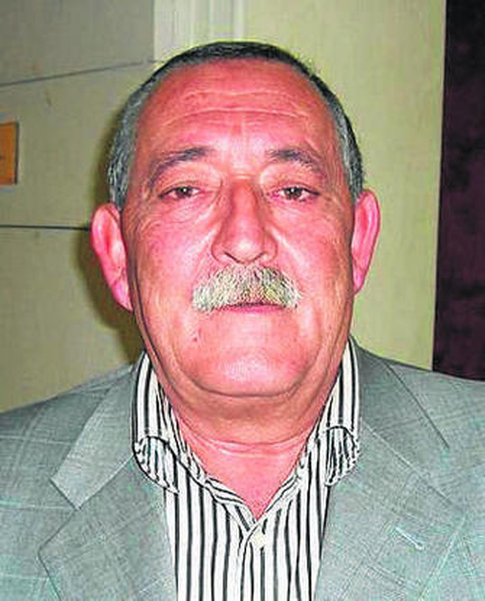 Pedro Llamas, exalcalde.