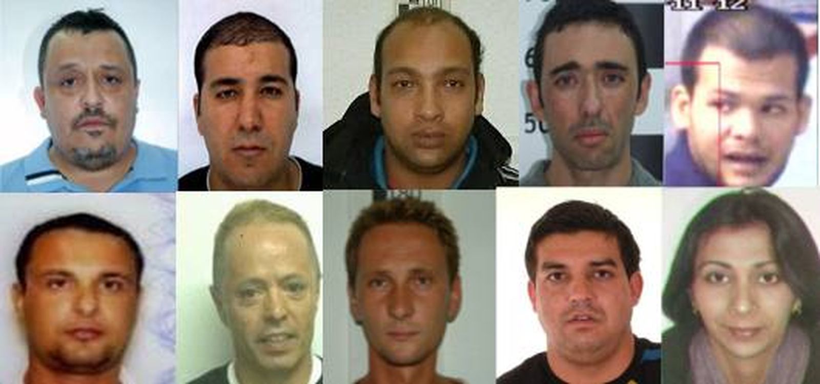 Los diez fugitivos más buscados