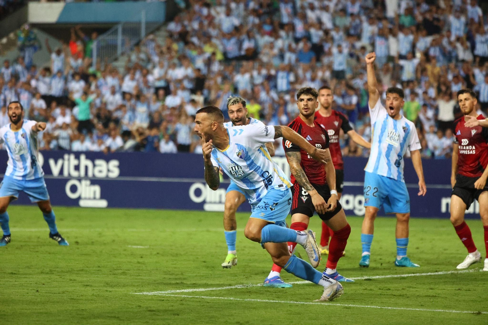 Las fotos del Málaga CF - Mirandés