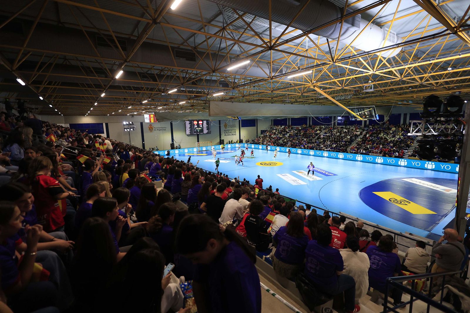 Las fotos del España-Austria del preeuropeo femenino de balonmano, en Algeciras