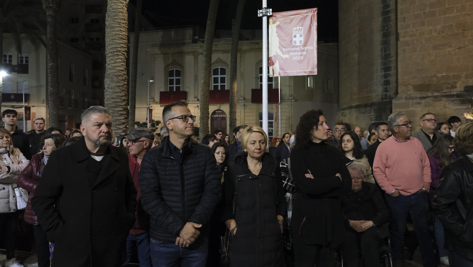 Vía Crucis del Cristo de la Escucha en la Semana Santa de Almería 2025