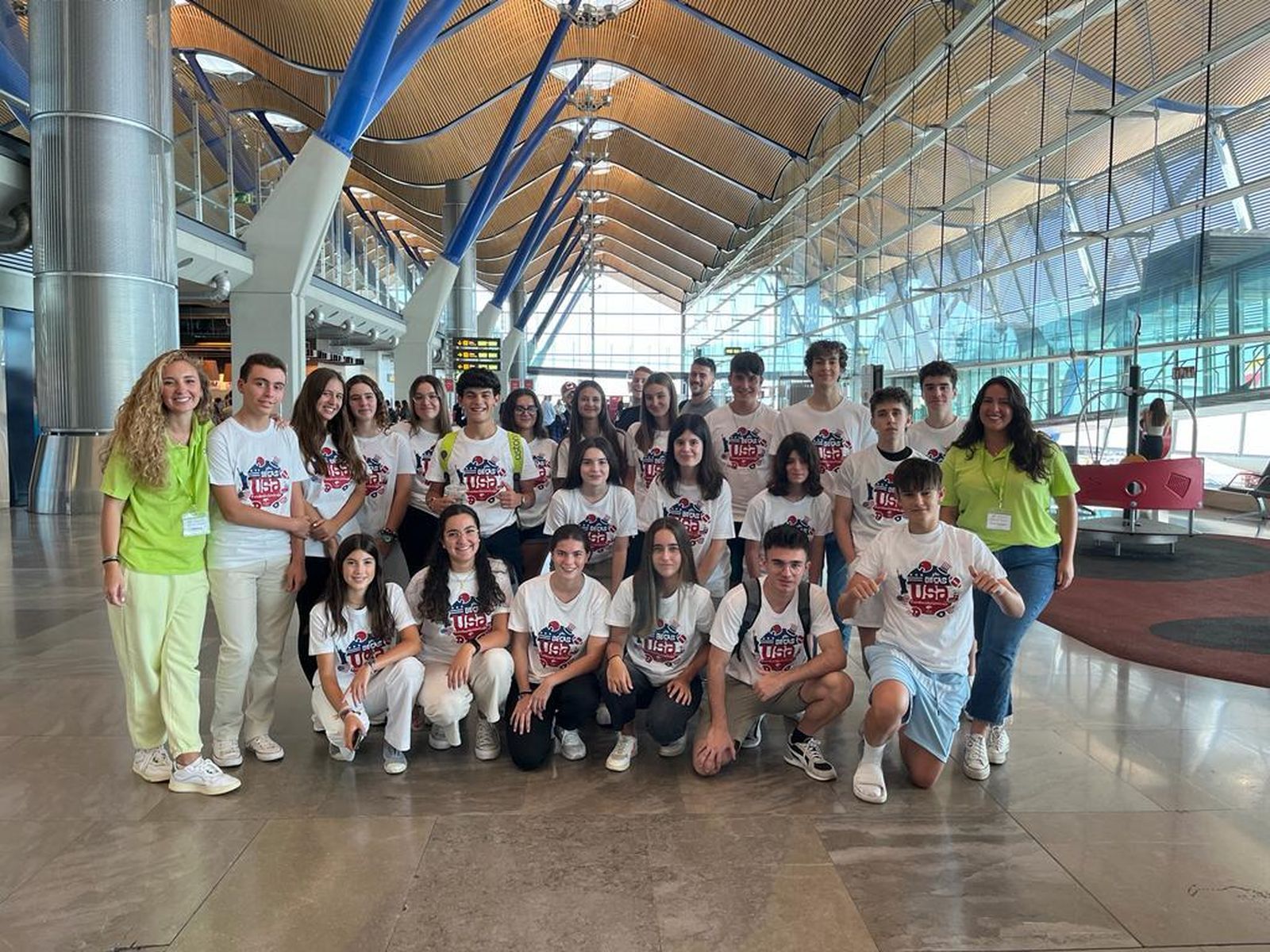 Cerca de un centenar de jóvenes disfrutarán de una estancia lingüística en EEUU con las Becas USA Fundación Unicaja