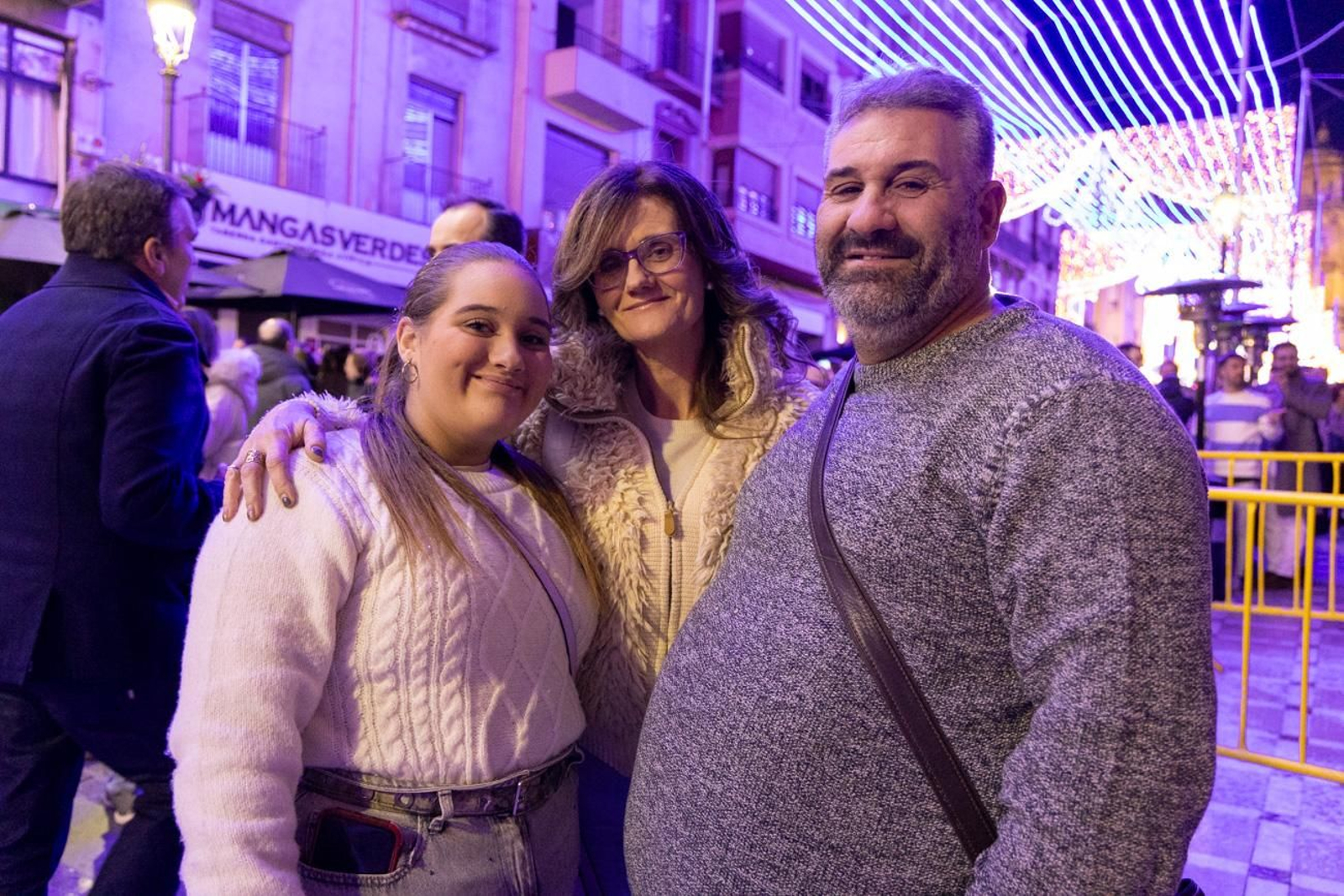 Iluminación navideña de la calle Bernabé Soriano