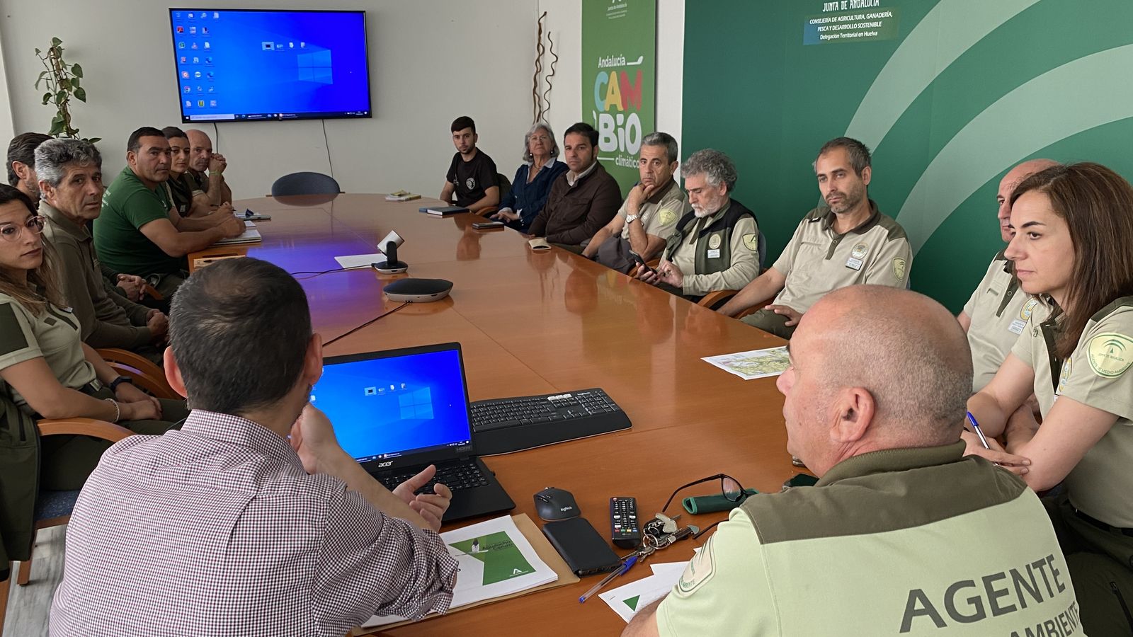 Reunión de coordinación de la campaña del aguilucho cenizo en Huelva