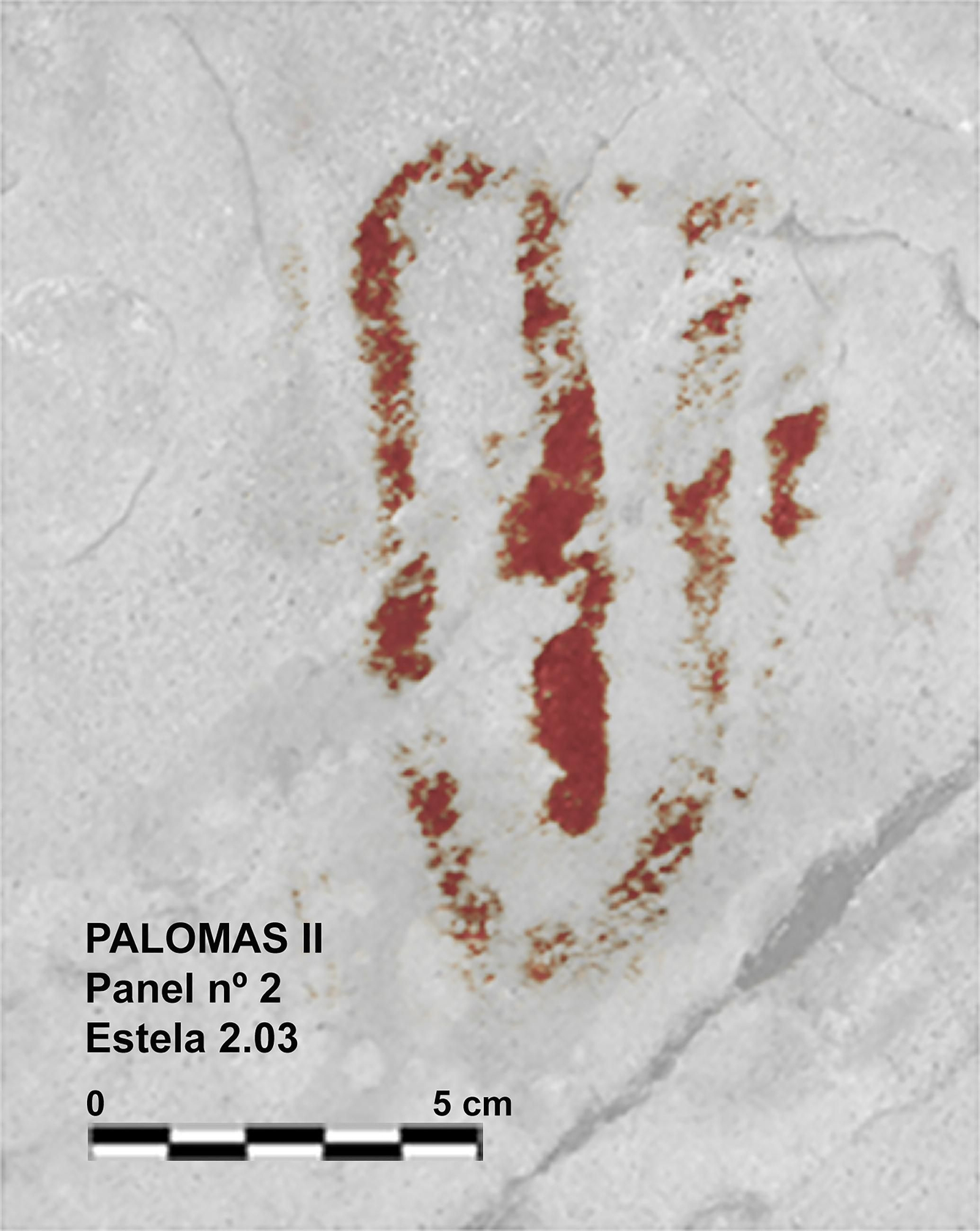 Motivo del tipo Estela, Palomas II, Tarifa.