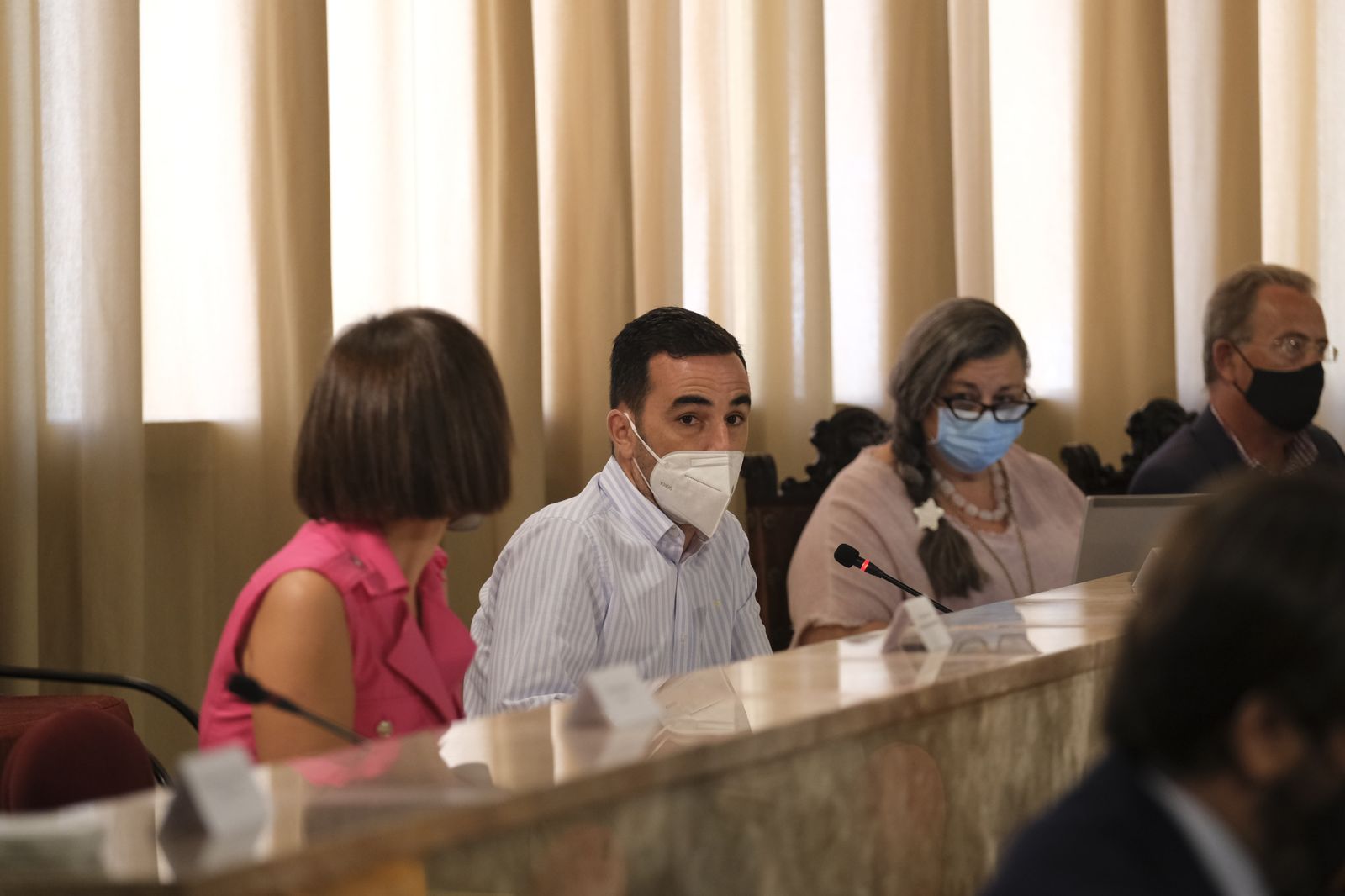 Fotogalería pleno ordinario Ayuntamiento de Almería.