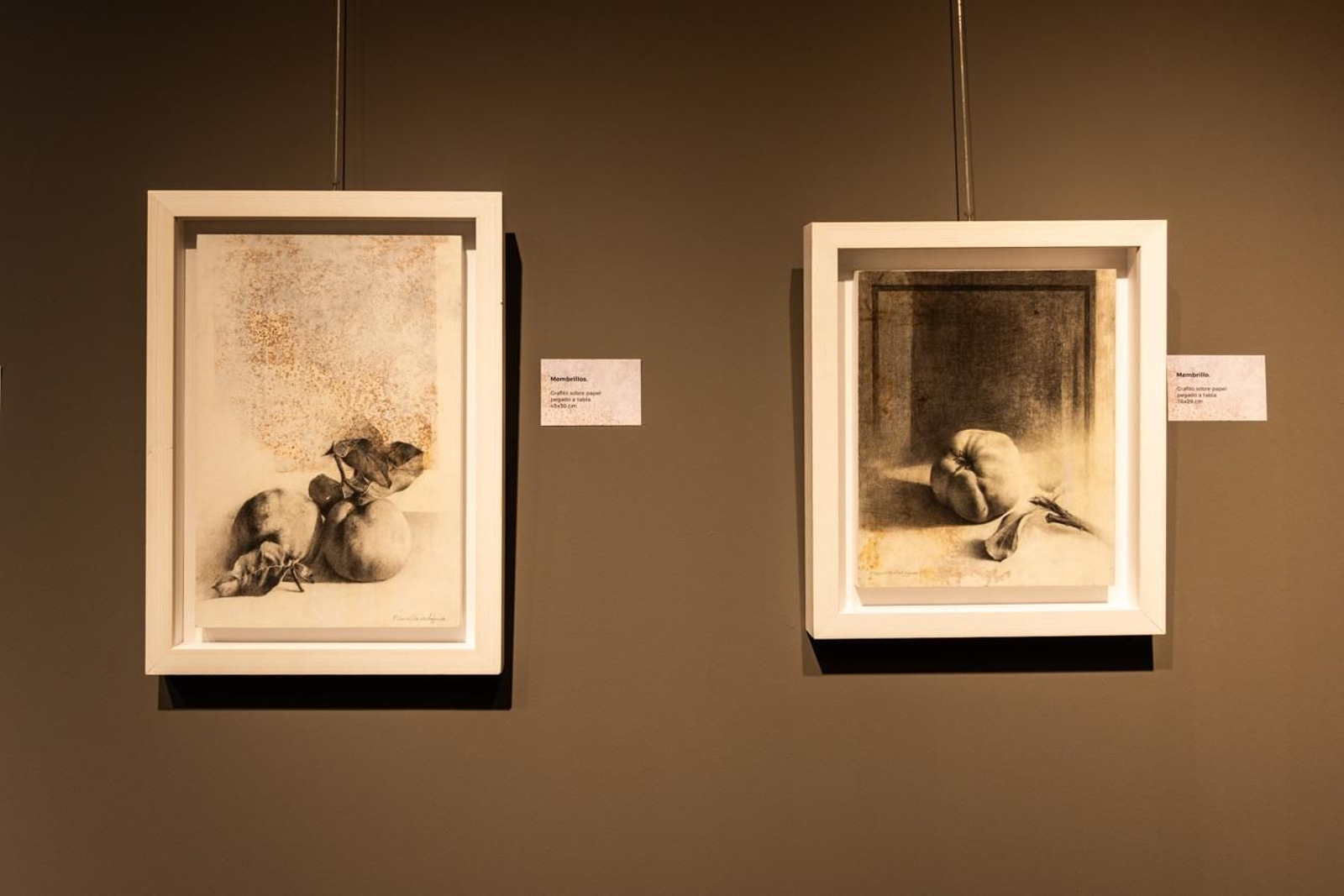 Inauguración de la exposición 'Materia común', de los pintores Paco y Alberto Carrillo