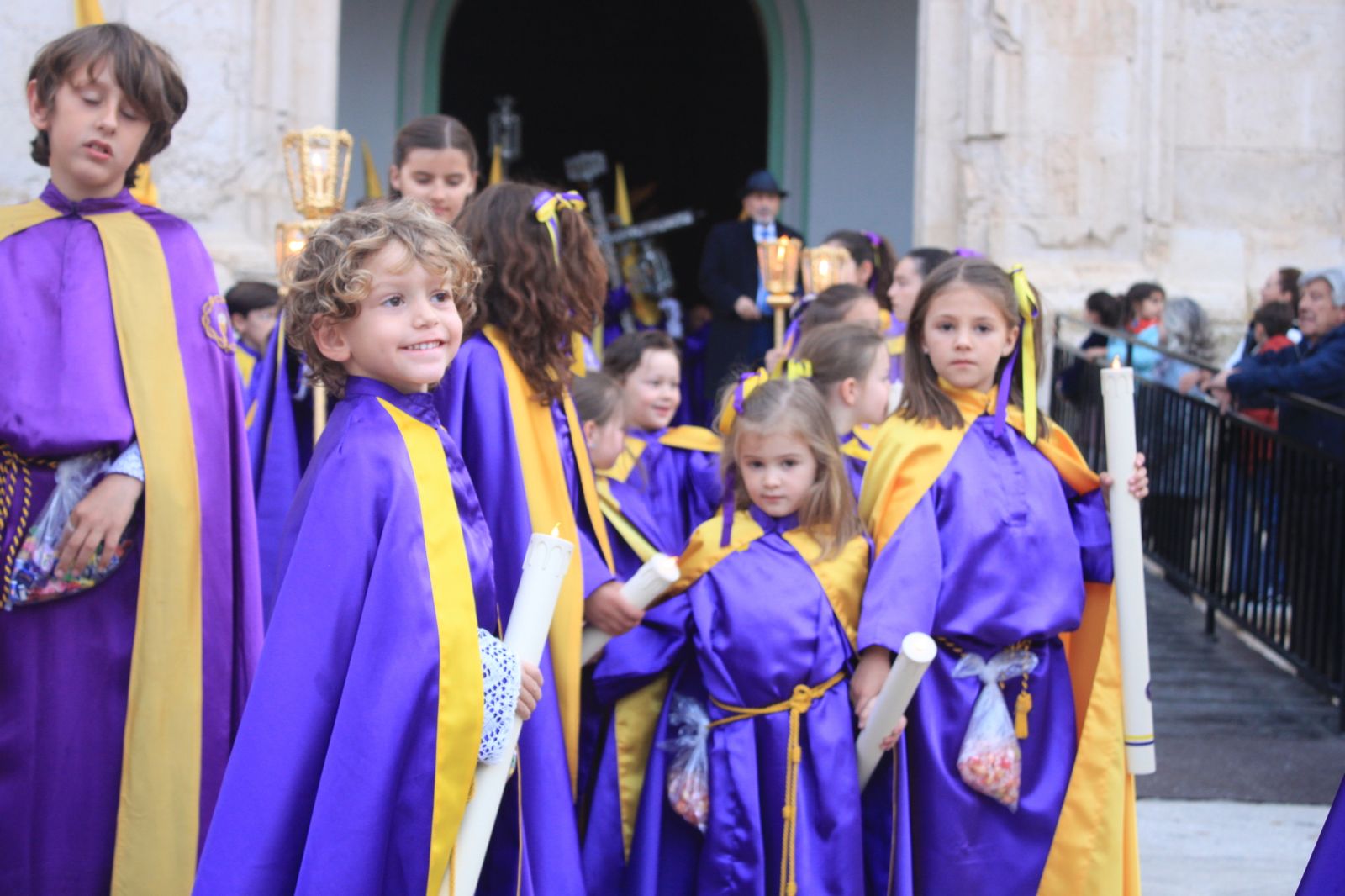 Las imágenes de las procesiones del Jueves Santo en Vélez Rubio