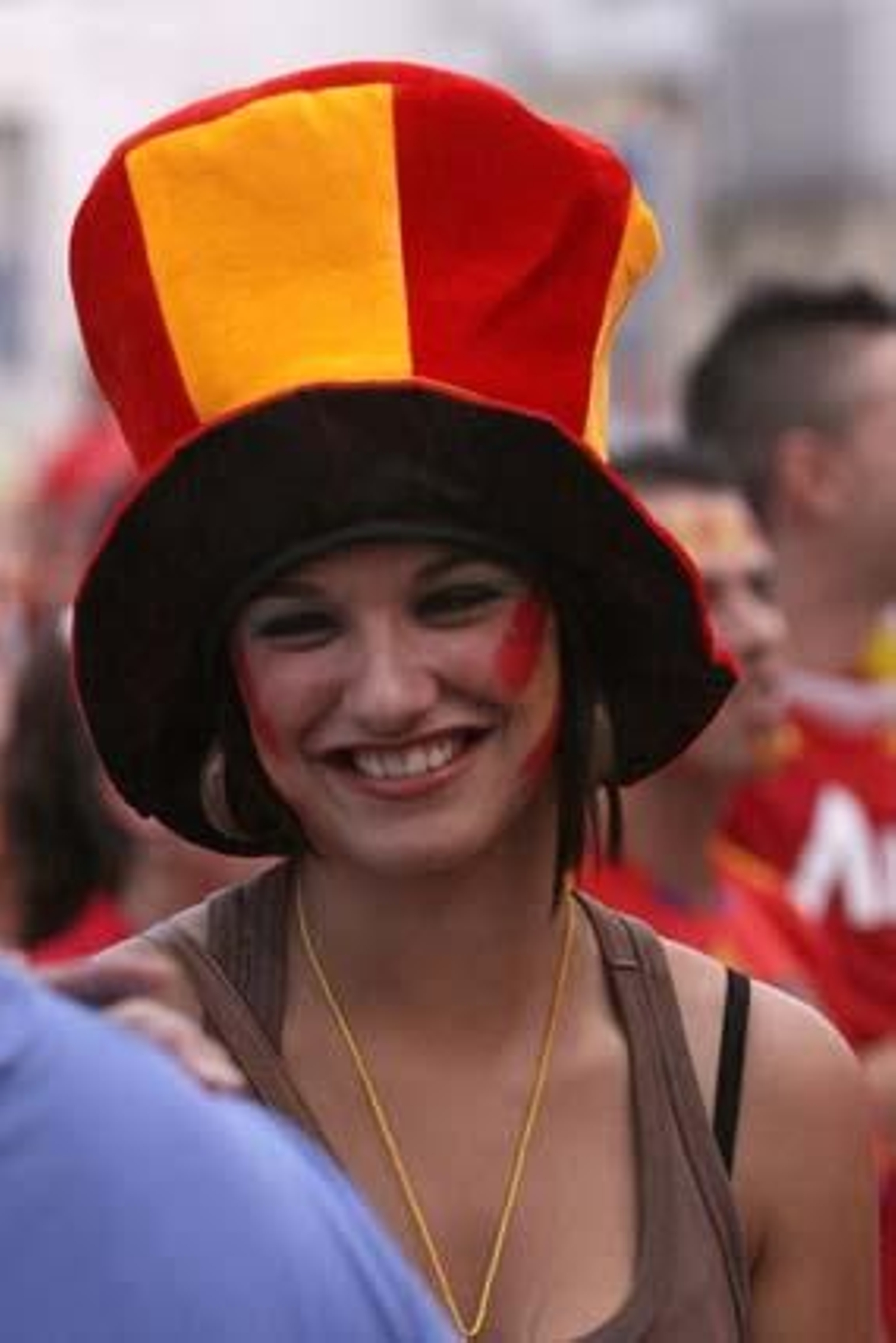 Nadie se quedó en casa para celebrar el triunfo de la selección en Sudáfrica

Foto: Paco Guerrero/Vanessa Perez